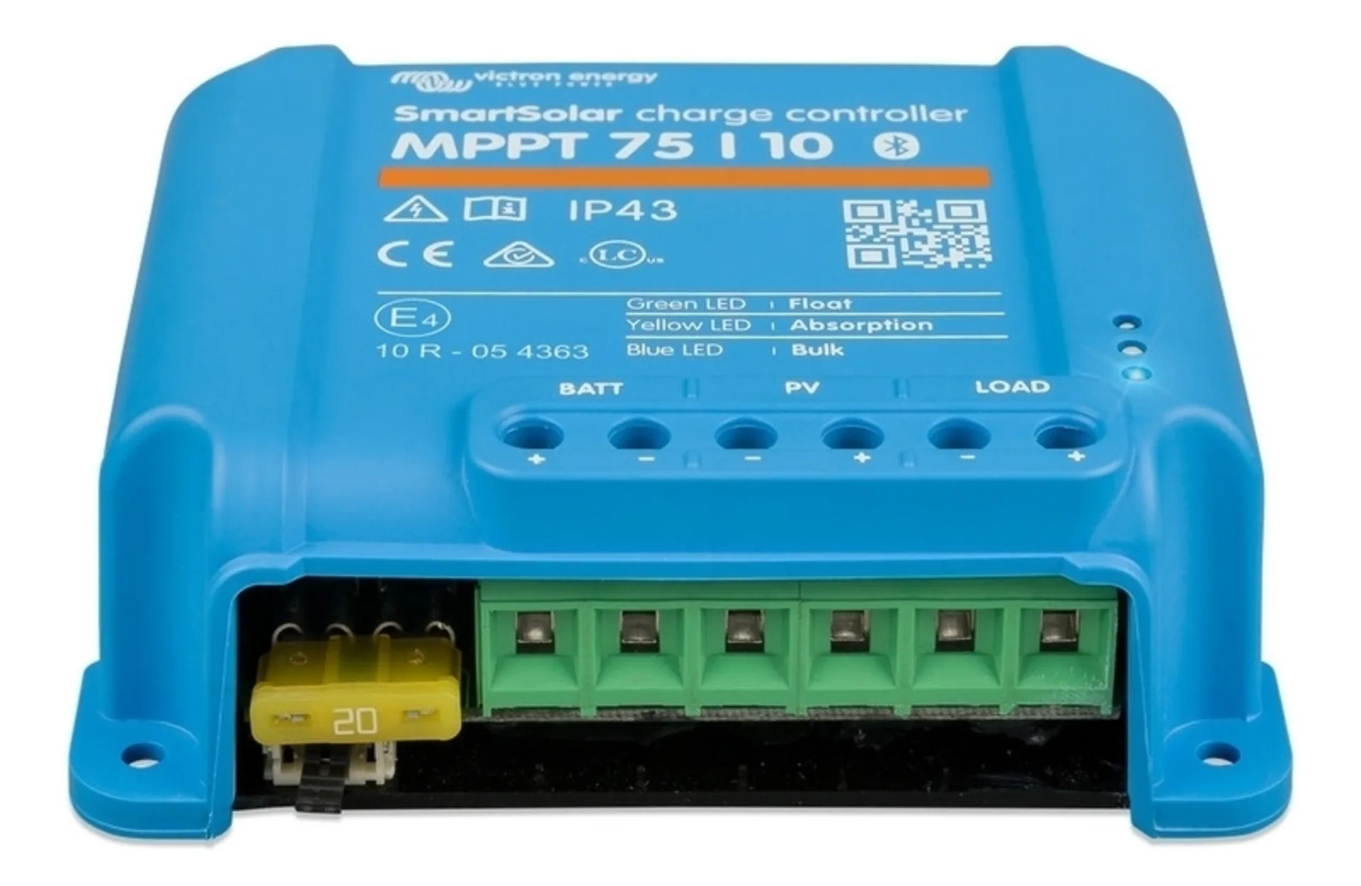 Victron Energy SmartSolar 75/10 MPPT régulateur de charge solaire 10 A 12 / 24 V Victron Energy SmartSolar 75/10 MPPT régulateur de charge solaire 10 A 12 / 24 V