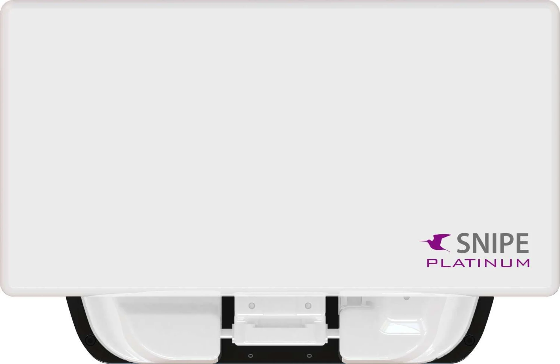 Selfsat Snipe Platinum antenne plate entièrement automatique avec télécommande Bluetooth Twin LNB
