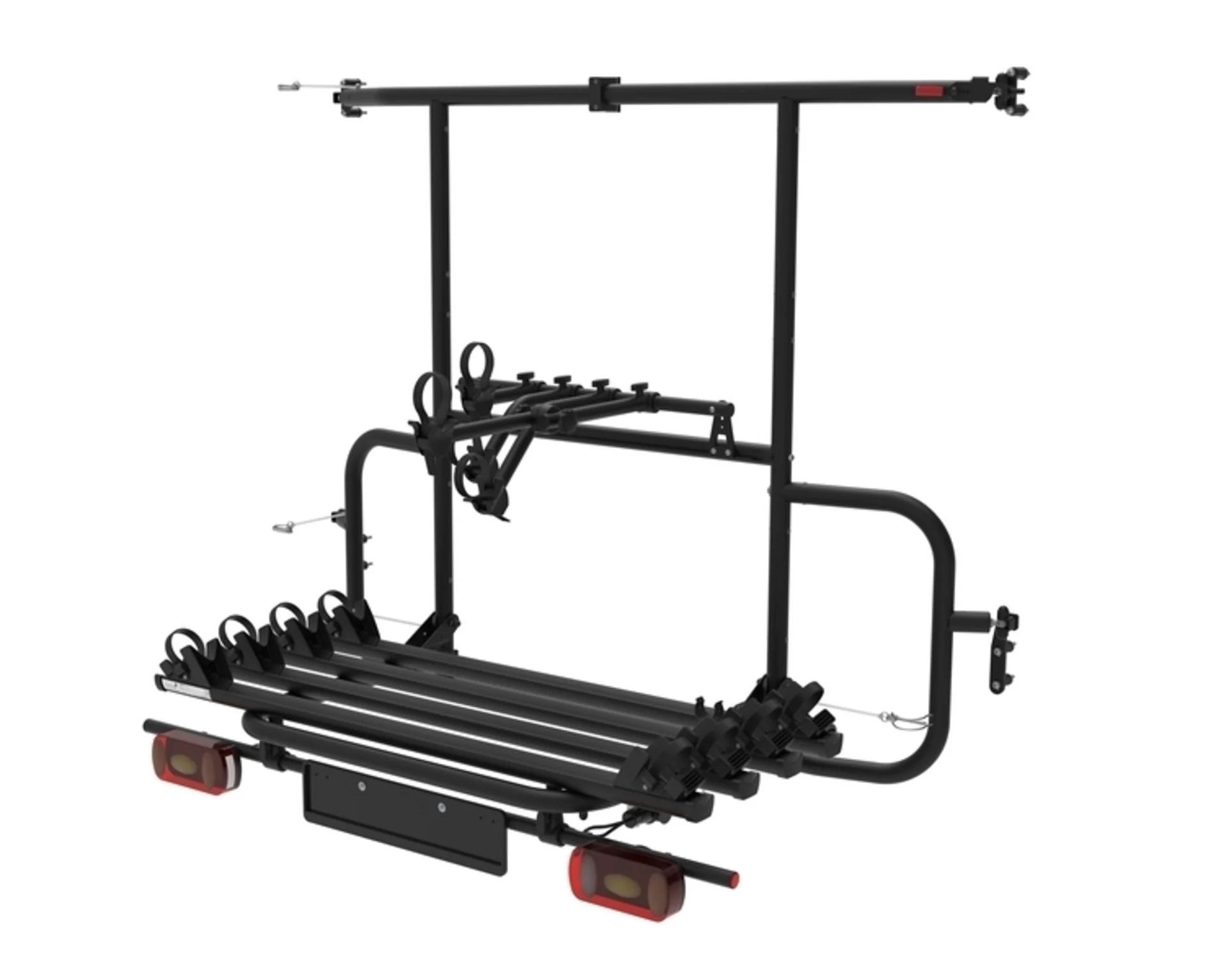 EuroCarry Adventure Rack porte-vélos pour Fiat Ducato, Peugeot Boxer et Citroën Jumper à partir de l'année, 2006 (pas pour les portes 270°) - pour 4 vélos EuroCarry Adventure Rack porte-vélos pour Fiat Ducato, Peugeot Boxer et Citroën Jumper à partir de l'année, 2006 (pas pour les portes 270°) - pour 4 vélos