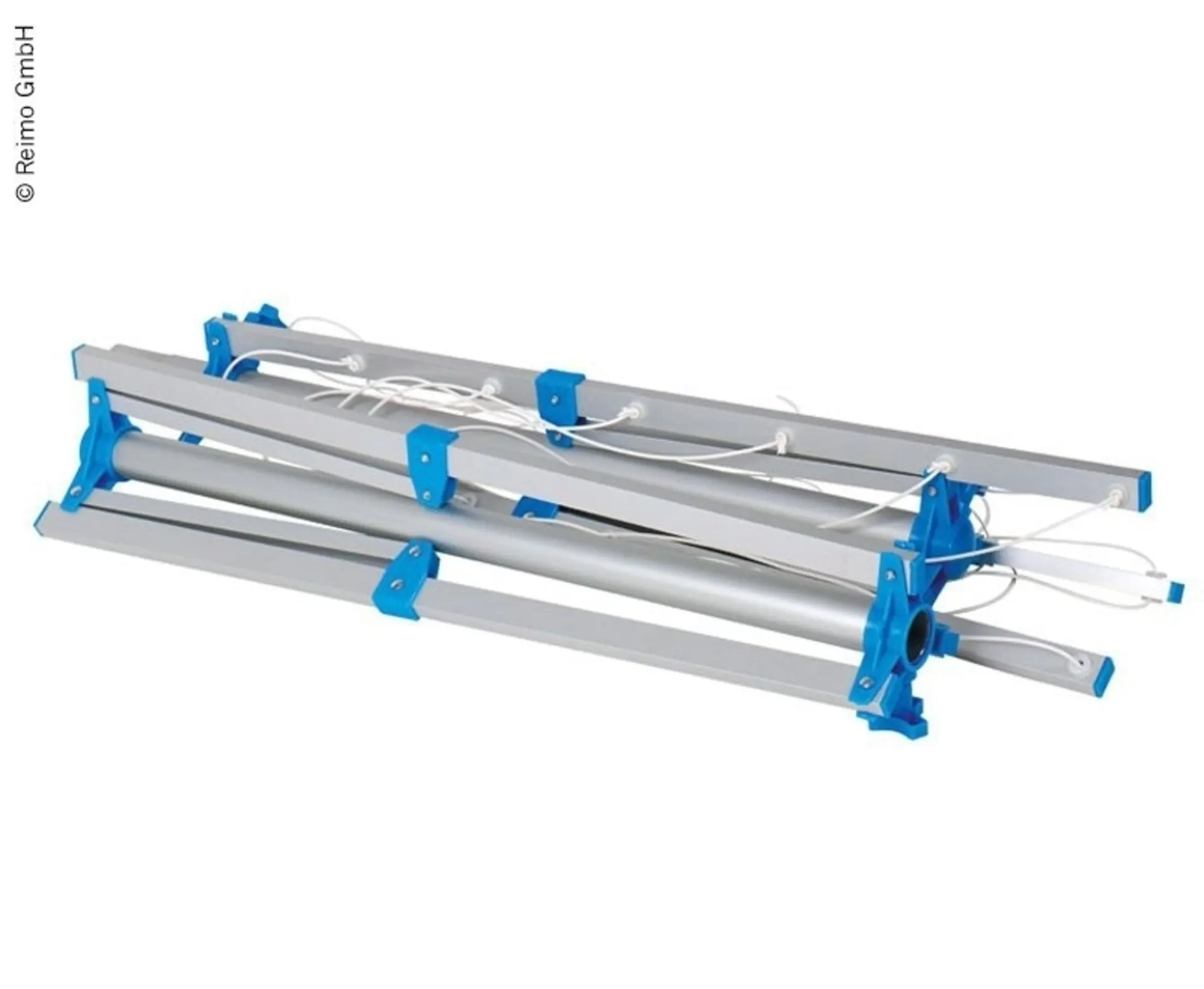 Aluminium Wäschespinne Little Emma II mit 3 Armen und 12m Leine