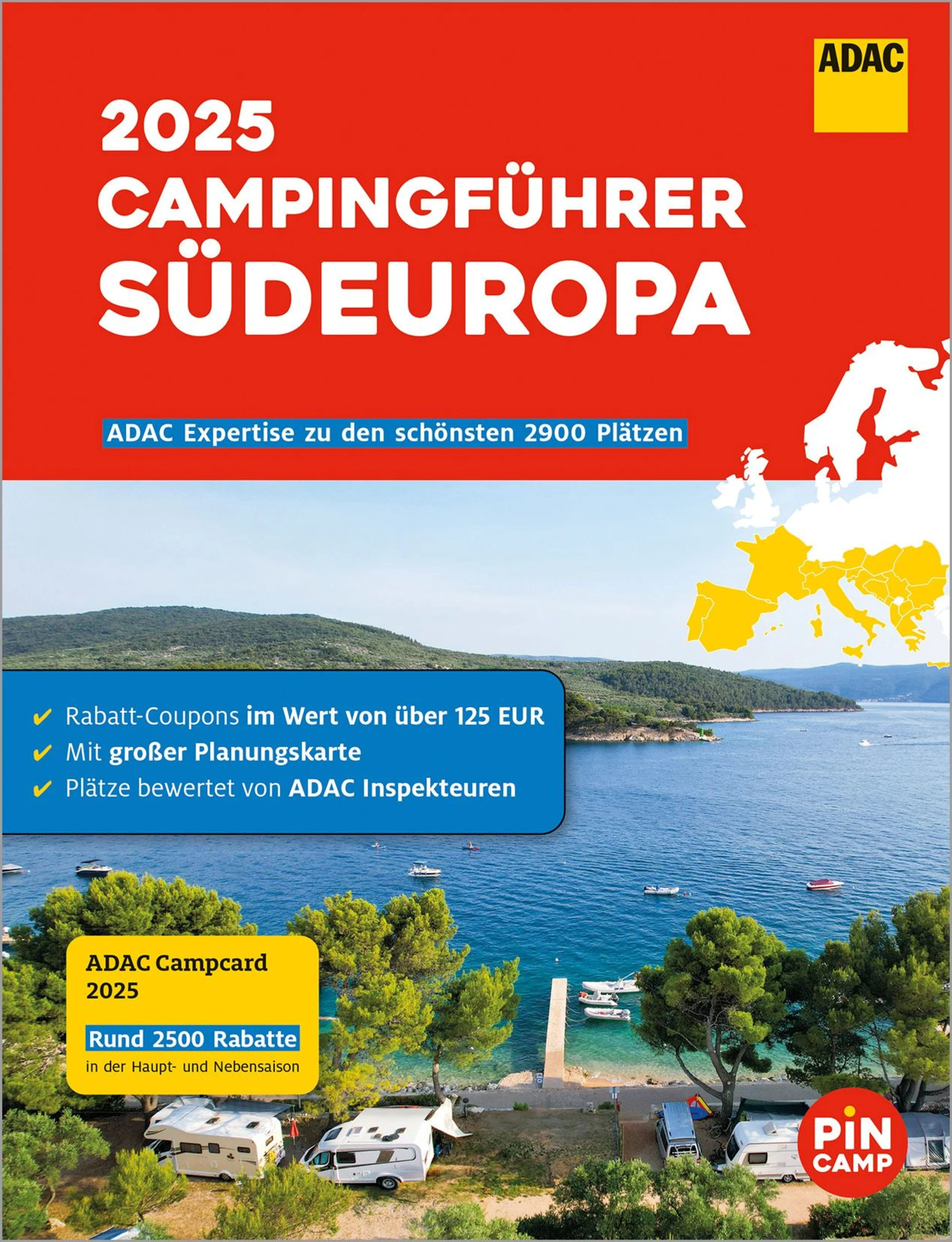 Campingführer Südeuropa 2025