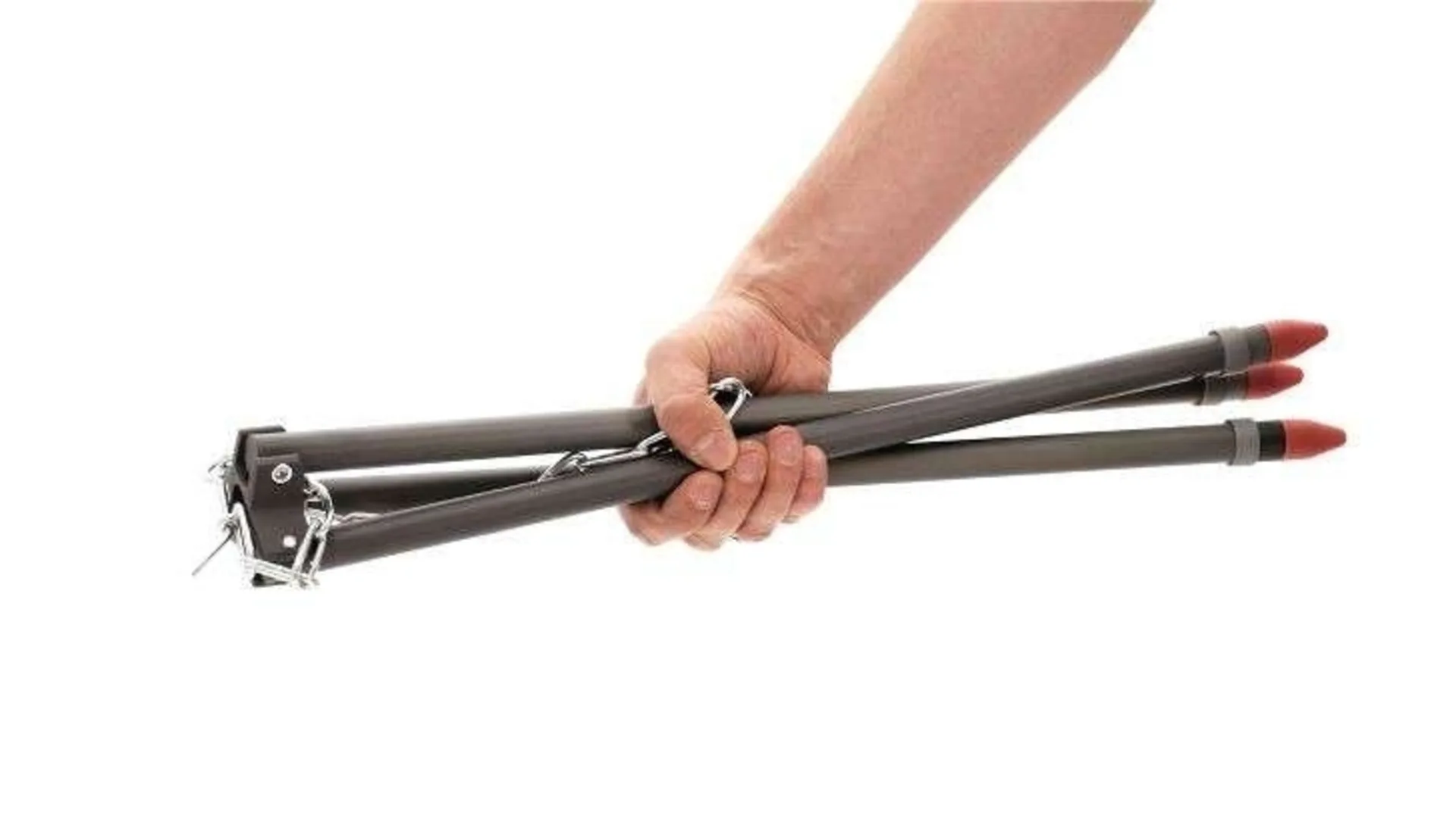 Robens Aluminiumständer mit Teleskopstange grau 120 cm