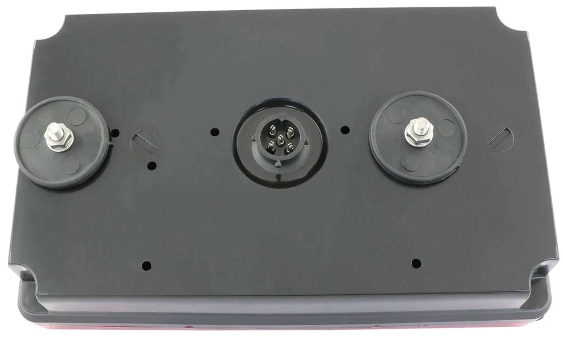 WAS - LED-Schlussleuchte 12/24 V rechts 232 x 142 x 60 mm, mit RFL und KZL seitlich