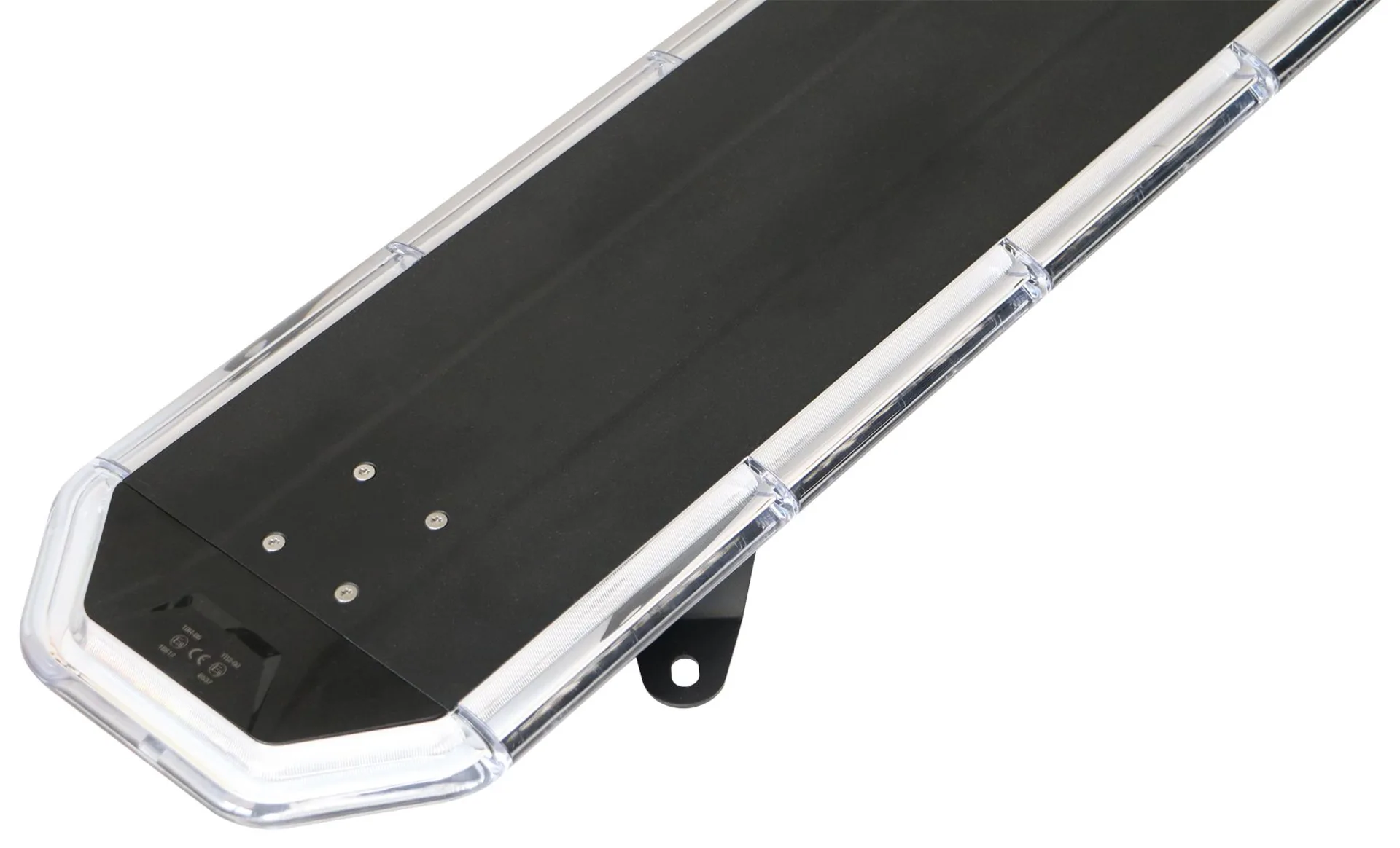 Barre de toit LED 470 mm 12/24 V transp./jaune