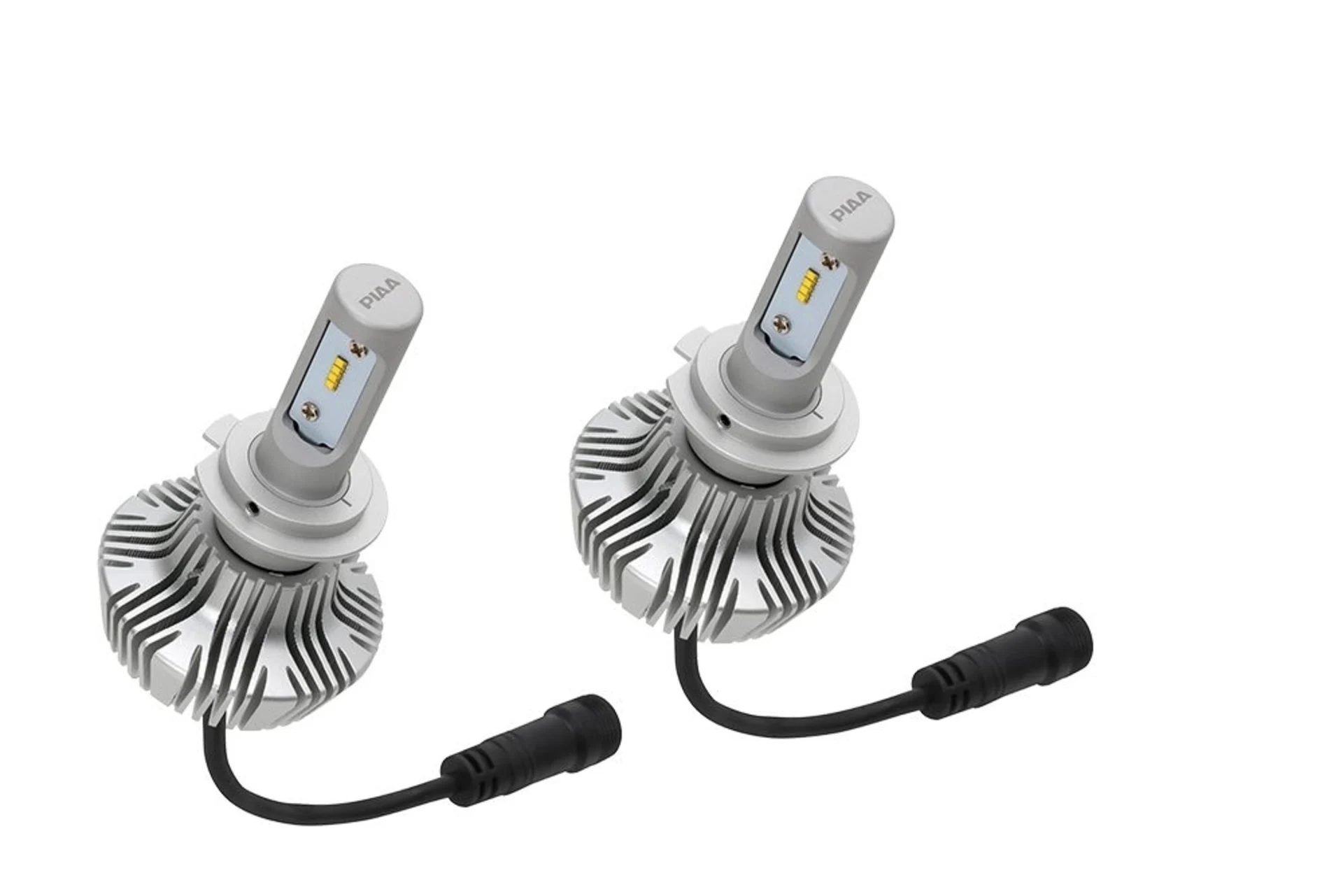 2 ampoules LED H7 12/24 V H7 LED, *blanc chaud* 4000 K, 4000 lm