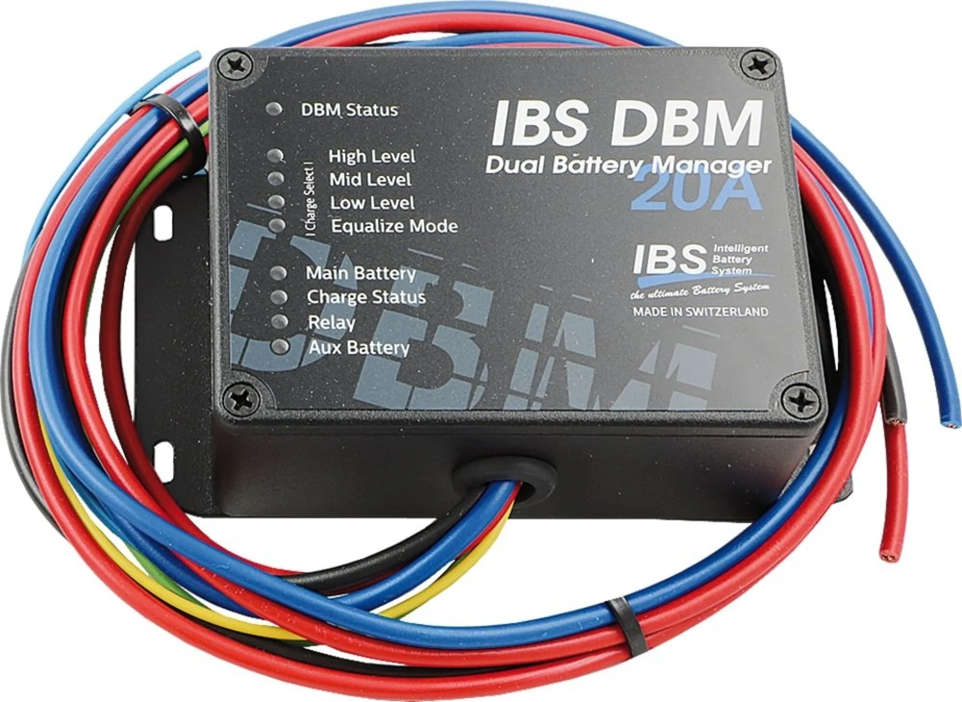 IBS Ladewandler-Booster 12 V 20 A 140 × 81× 46 mm, für 24 V -> 12 V oder 12 V -> 12 V