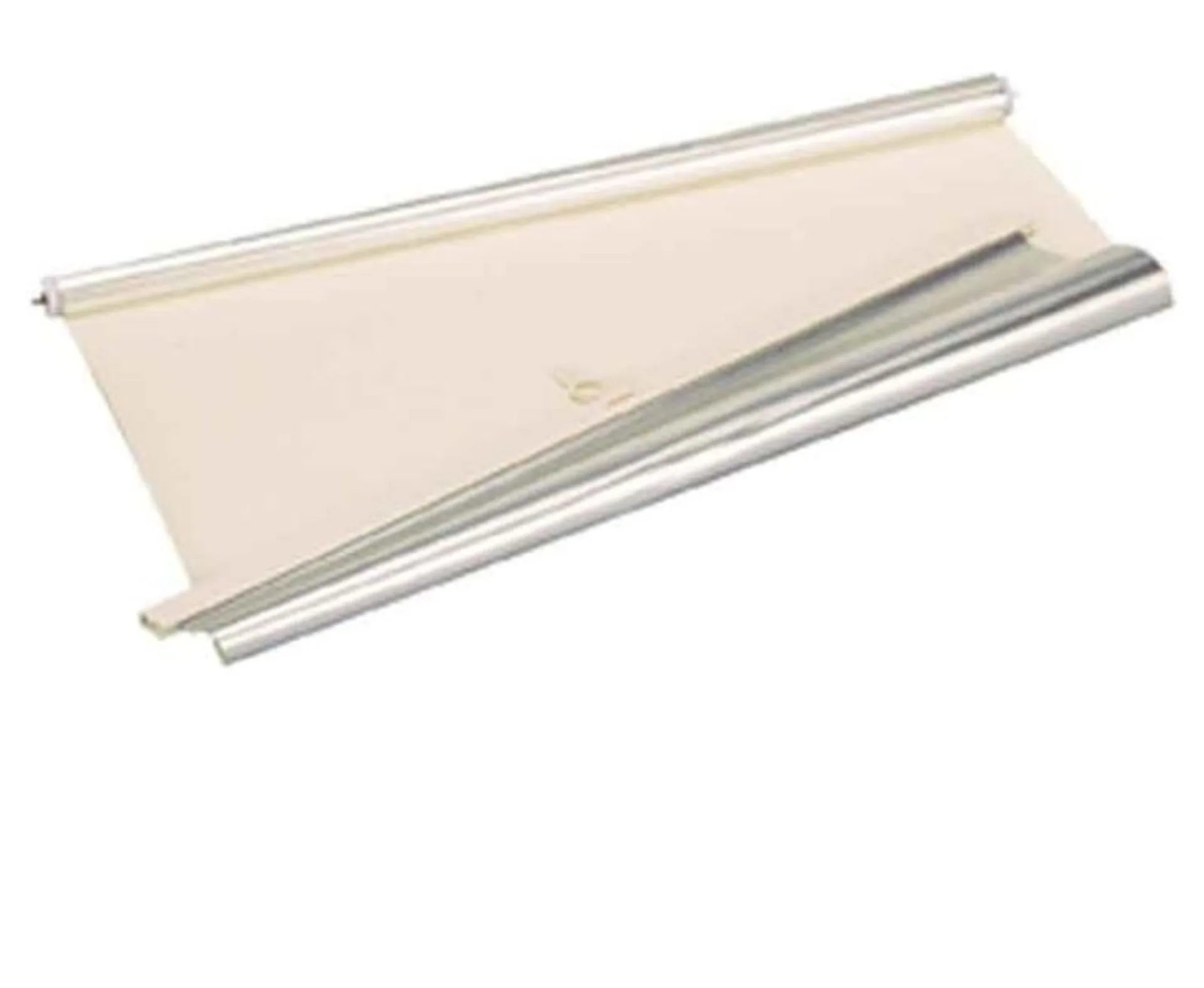 Store pare-soleil Remis 1620 x 700 mm en blanc crème