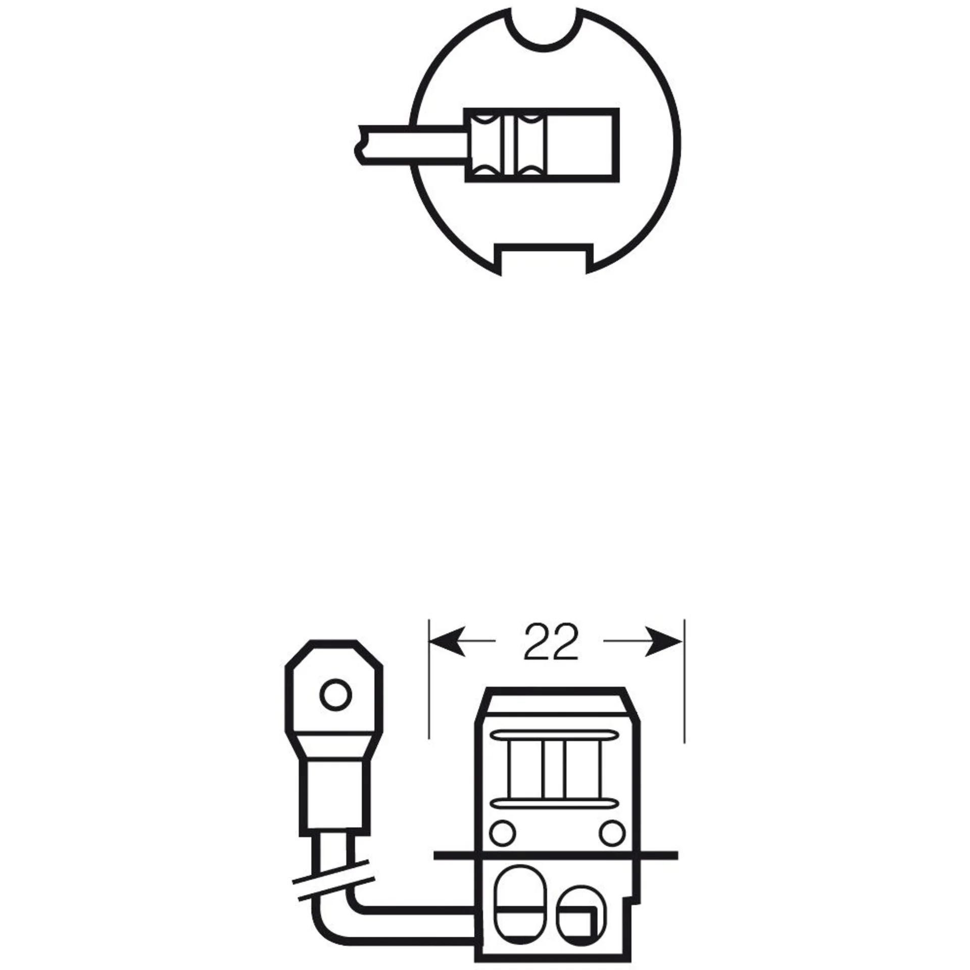 Osram ampoule H3 24V 70W Longlife HD
