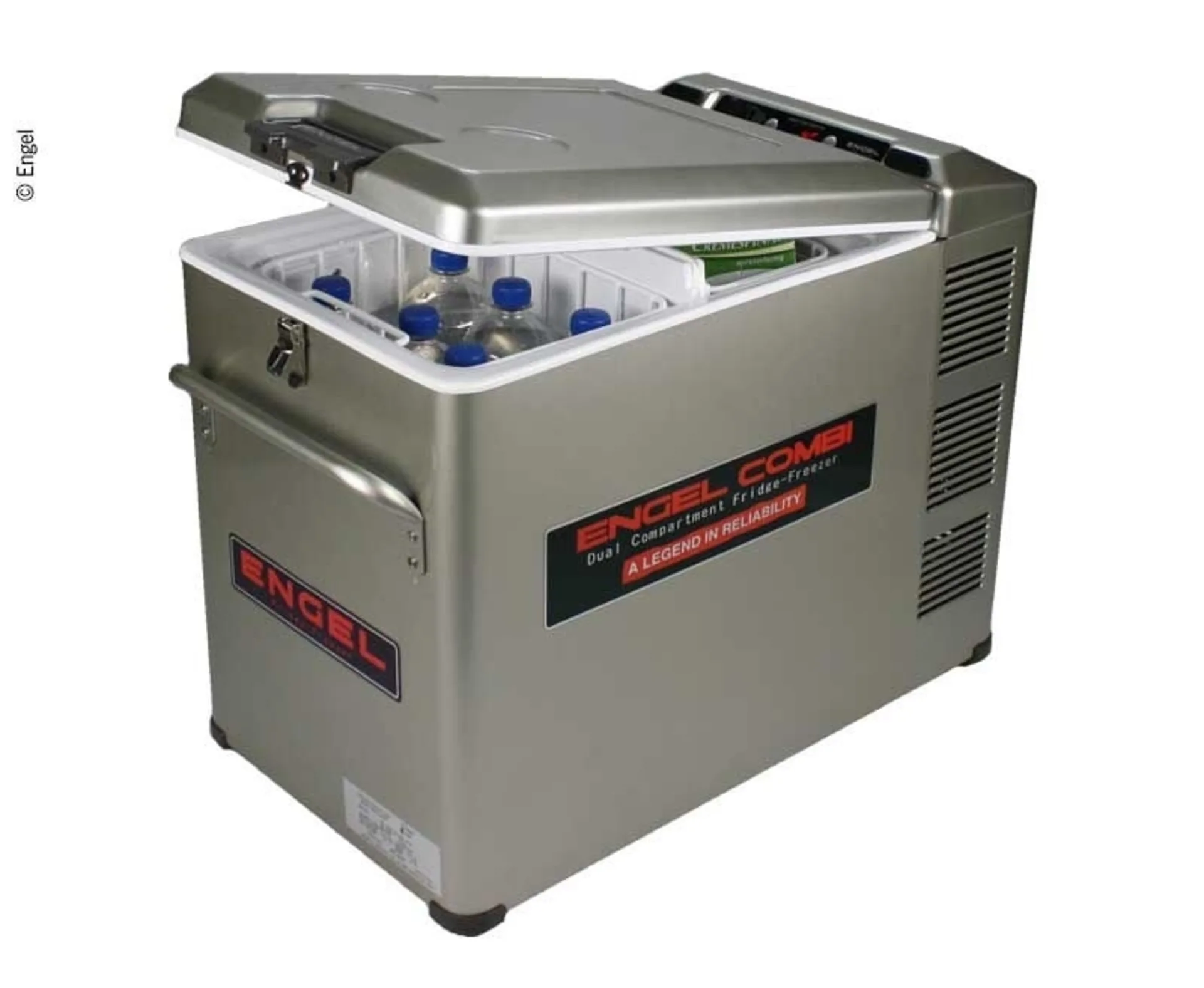 Engel Kompressor-Kühlbox MD45F-CD-P 12/24V 40L Platin
