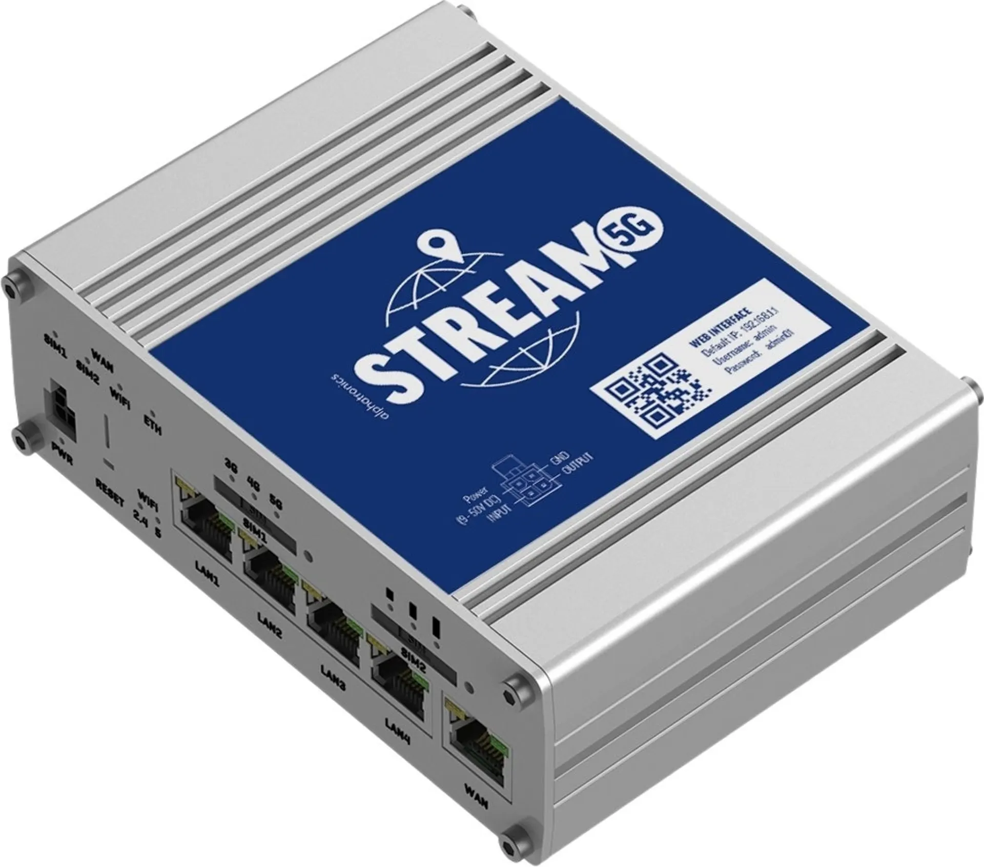 Alphatronics STREAM mobiler Router 5G für Wohnmobile und Caravans