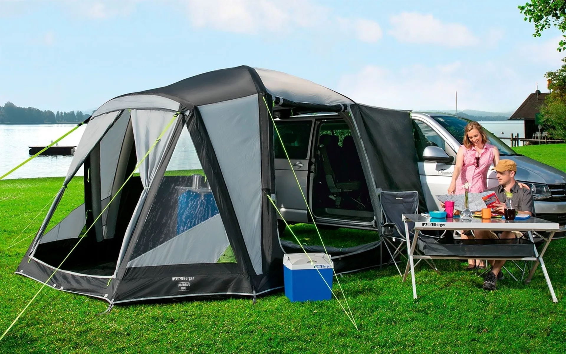 Berger Liberta Air Luftvorzelt für Campingbus mit aufblasbarem Gestänge
