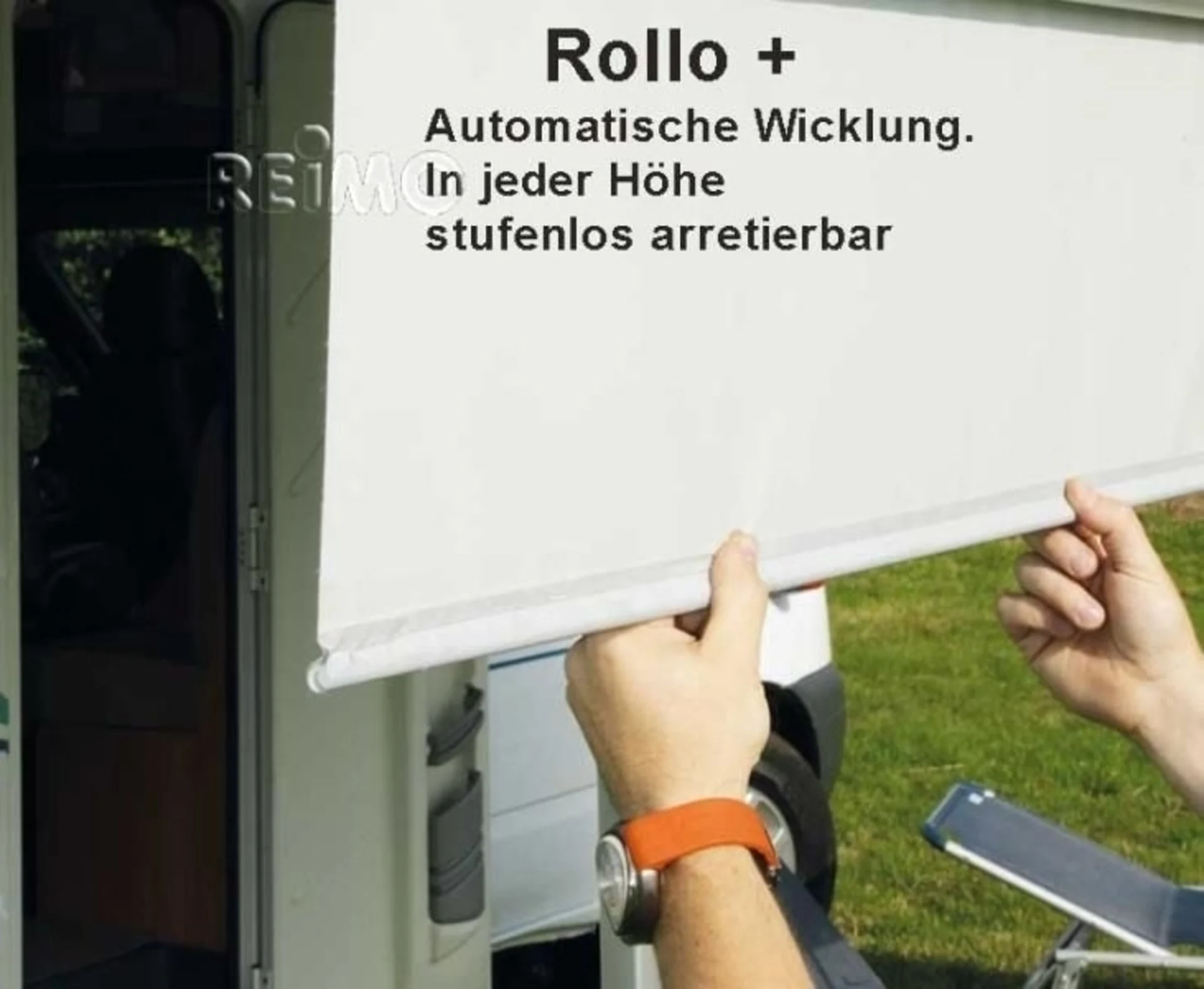 Rollo+White - 3m Gehäuse weiss