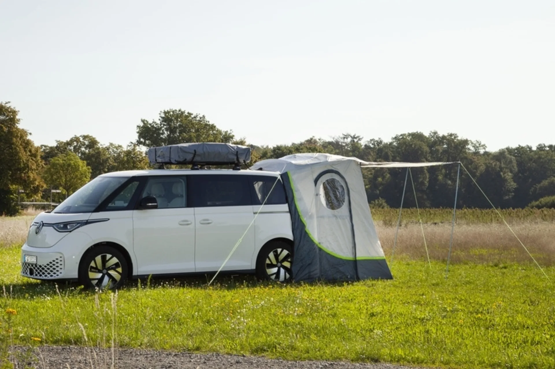 Tente arrière VW T5/T6 avec équipement premium et plancher cousu