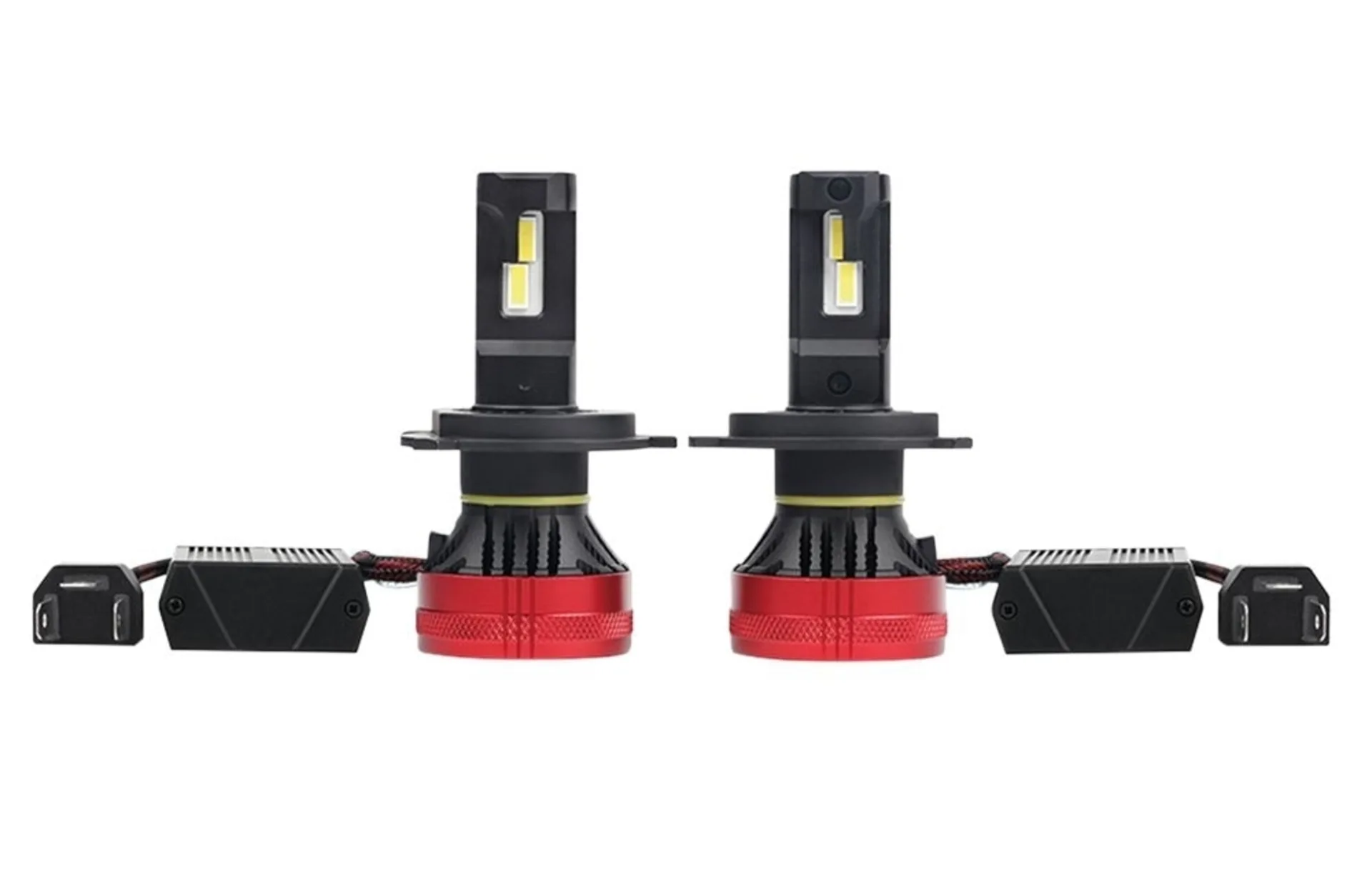 2 Stk. H4-LED Lampen 12 V 5’000 lm