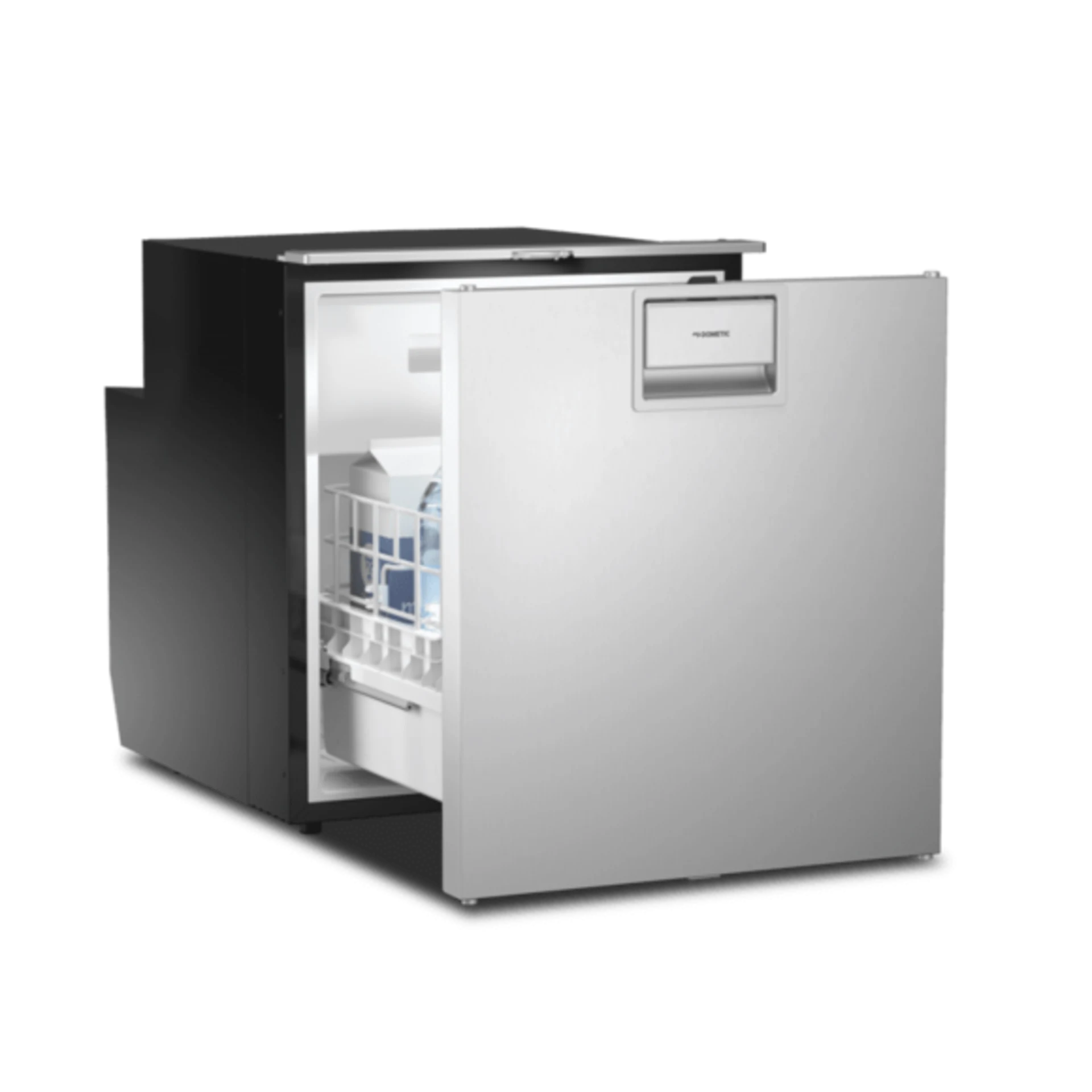Dometic CoolMatic CRX 65DS, panneau frontal en acier inoxydable
