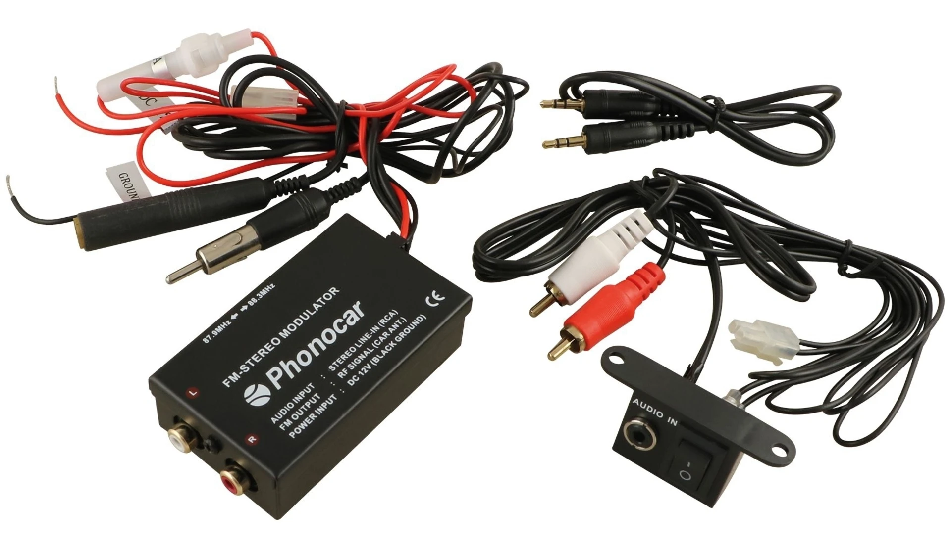 Hardwire FM-Transmitter / FM-Modulator 12 V