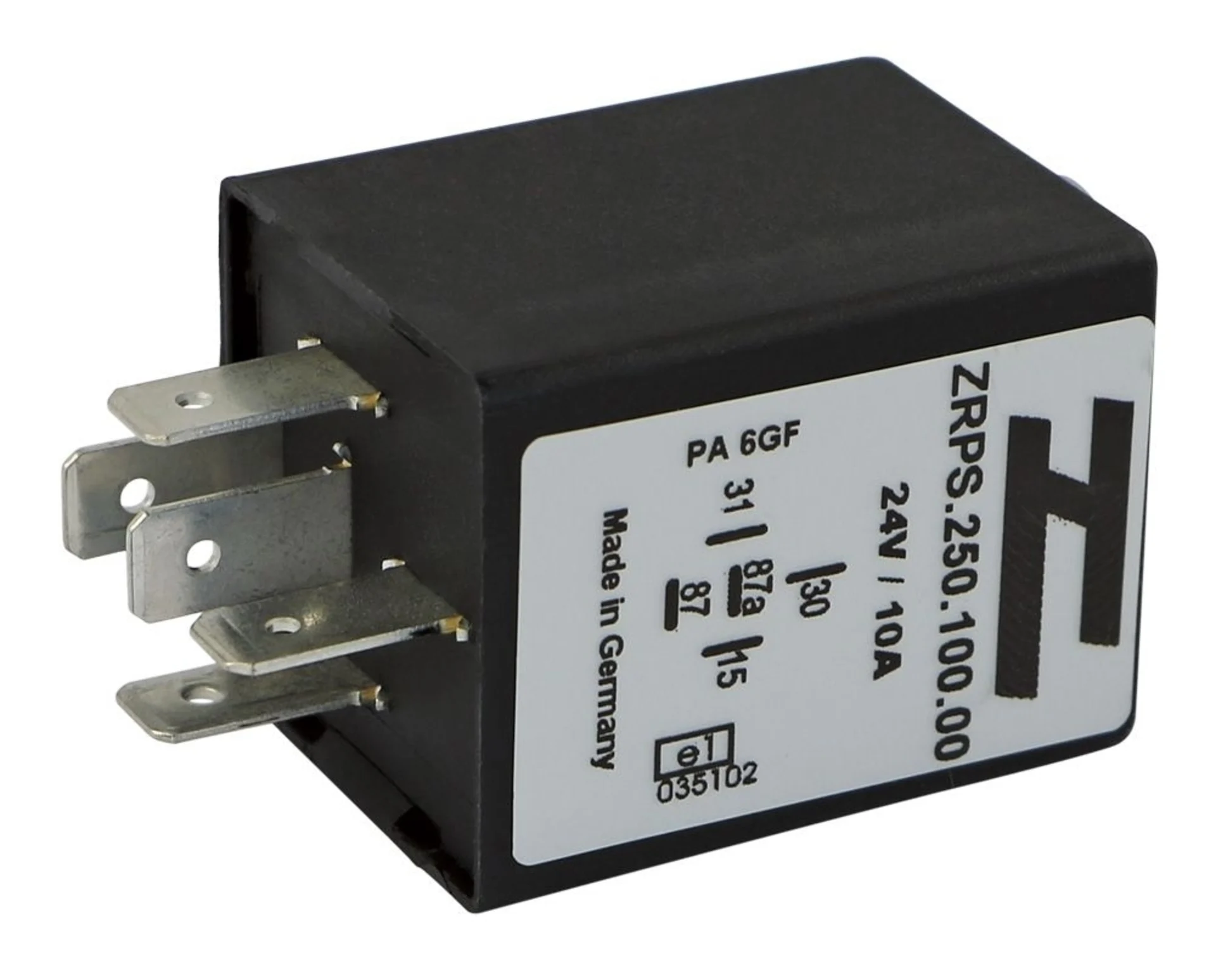 Relais temporisé et à impulsion 24V 10A