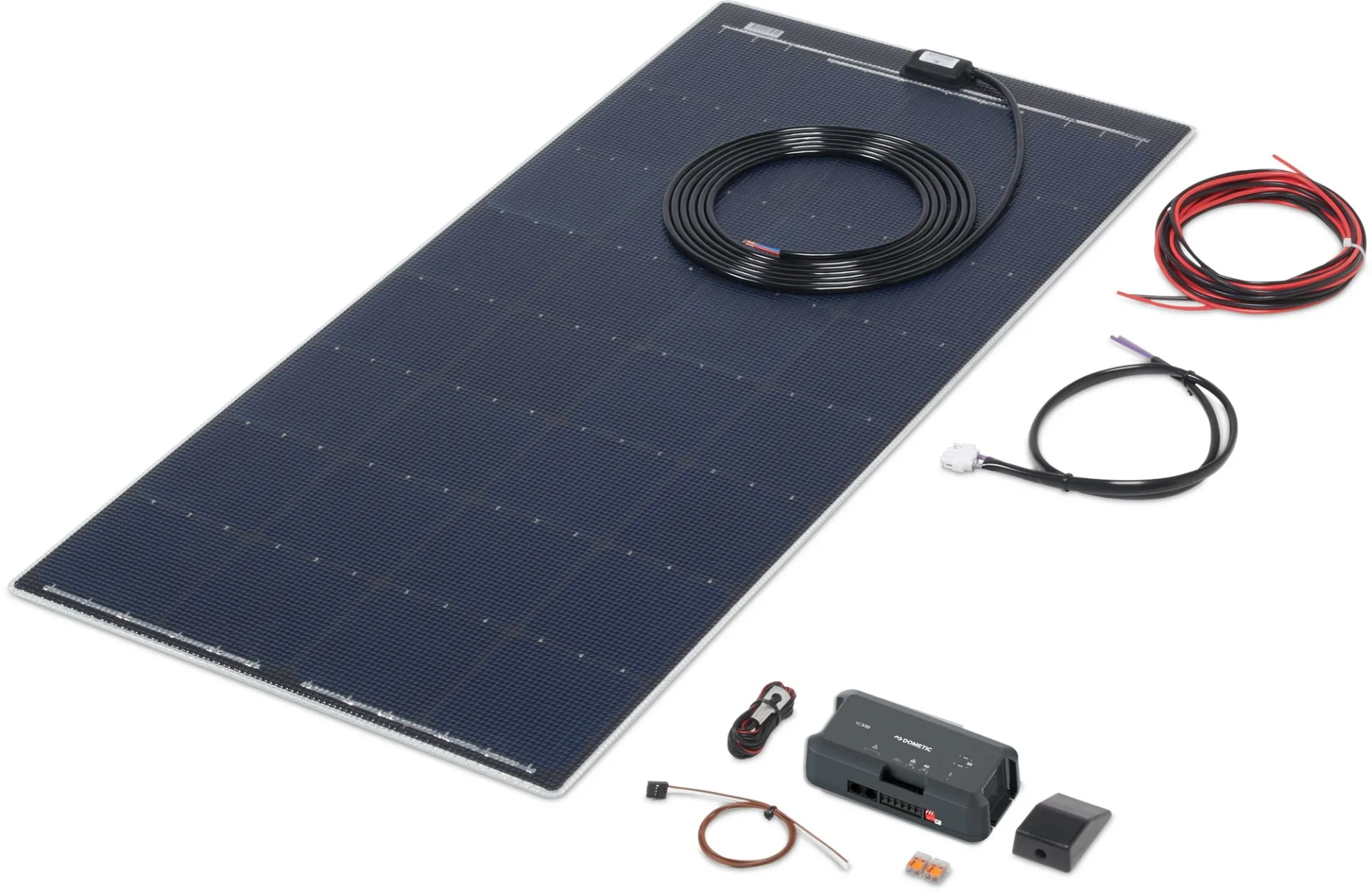 Büttner Elektronik Flat Light MT 120 FL Solaranlagen Komplettset ultraflach 1 Modul 120 Wp