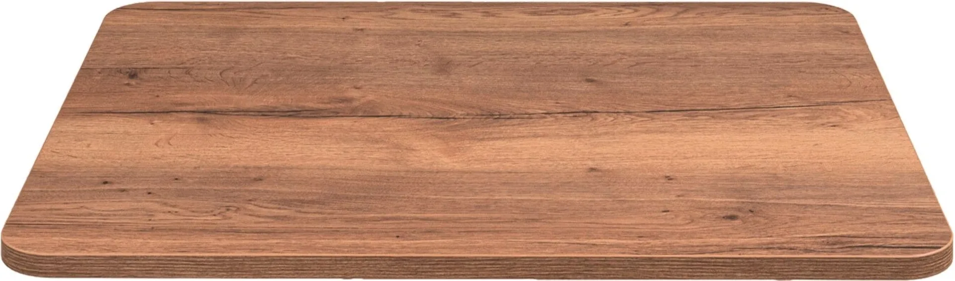 Plateau de table en matériau léger, aspect chêne, 900 x 580 x 28 mm