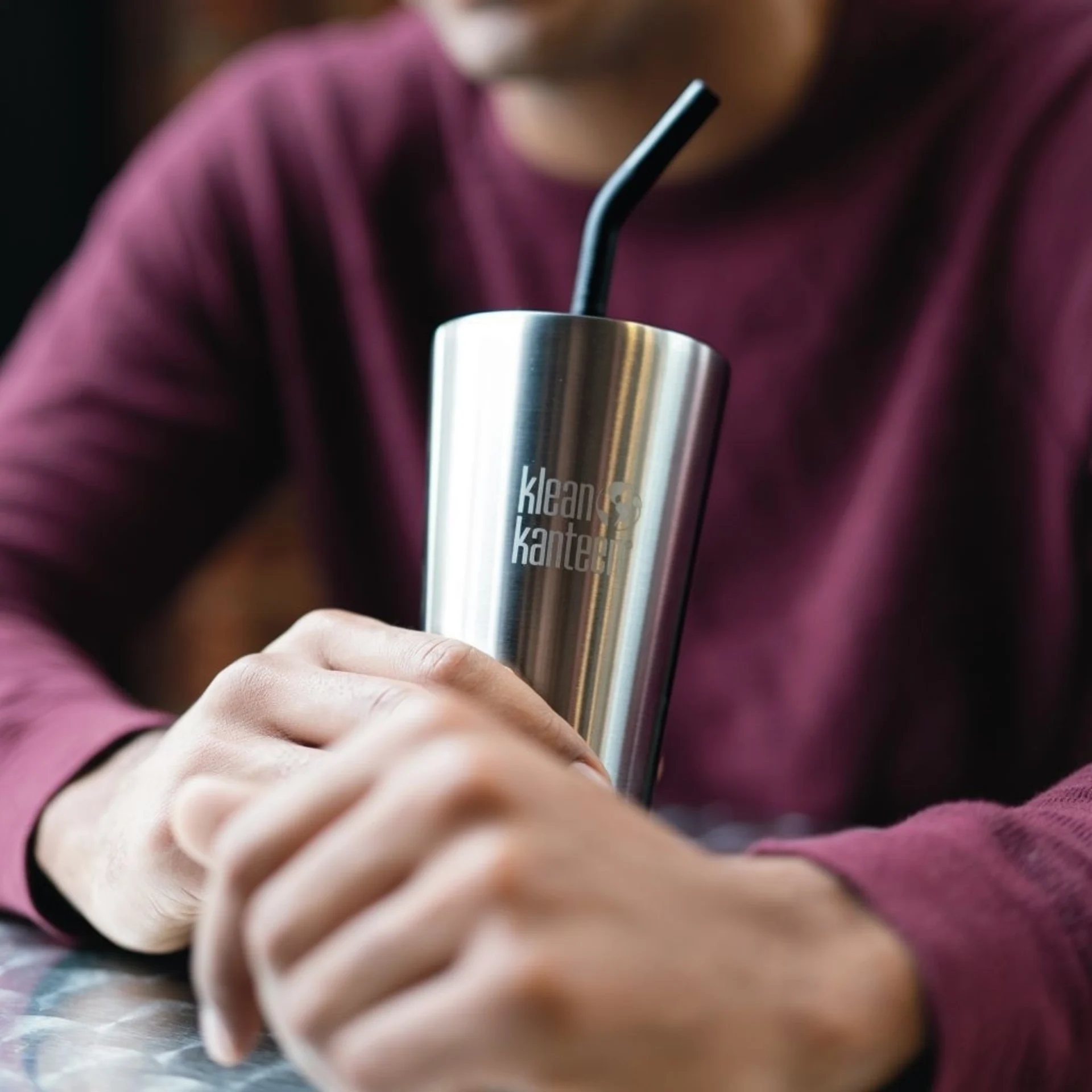 Bouteille isolante Kanteen TKWide VI acier inoxydable, 473 ml