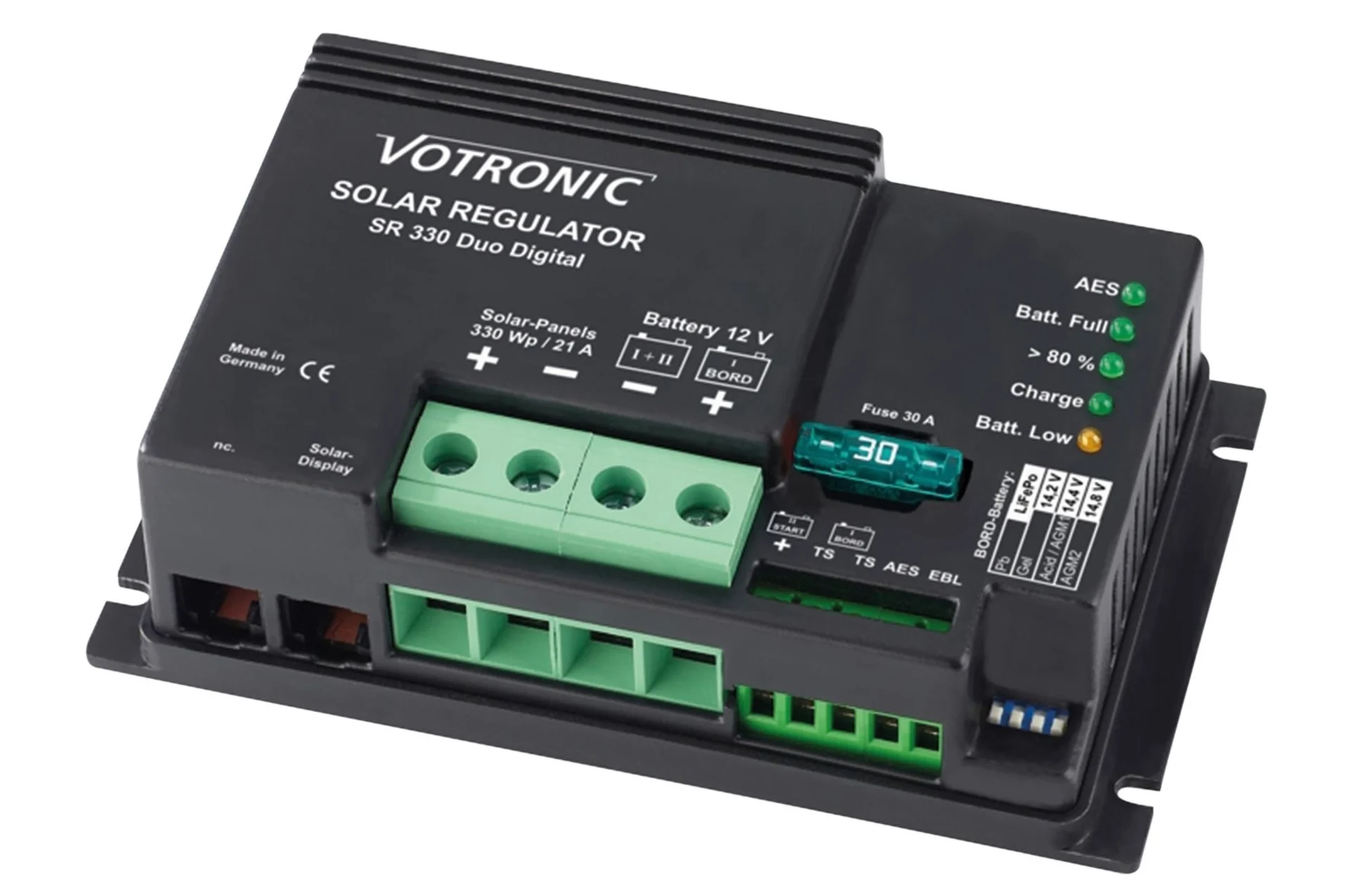 Votronic Solar-Laderegler SR 330 Duo Digital
