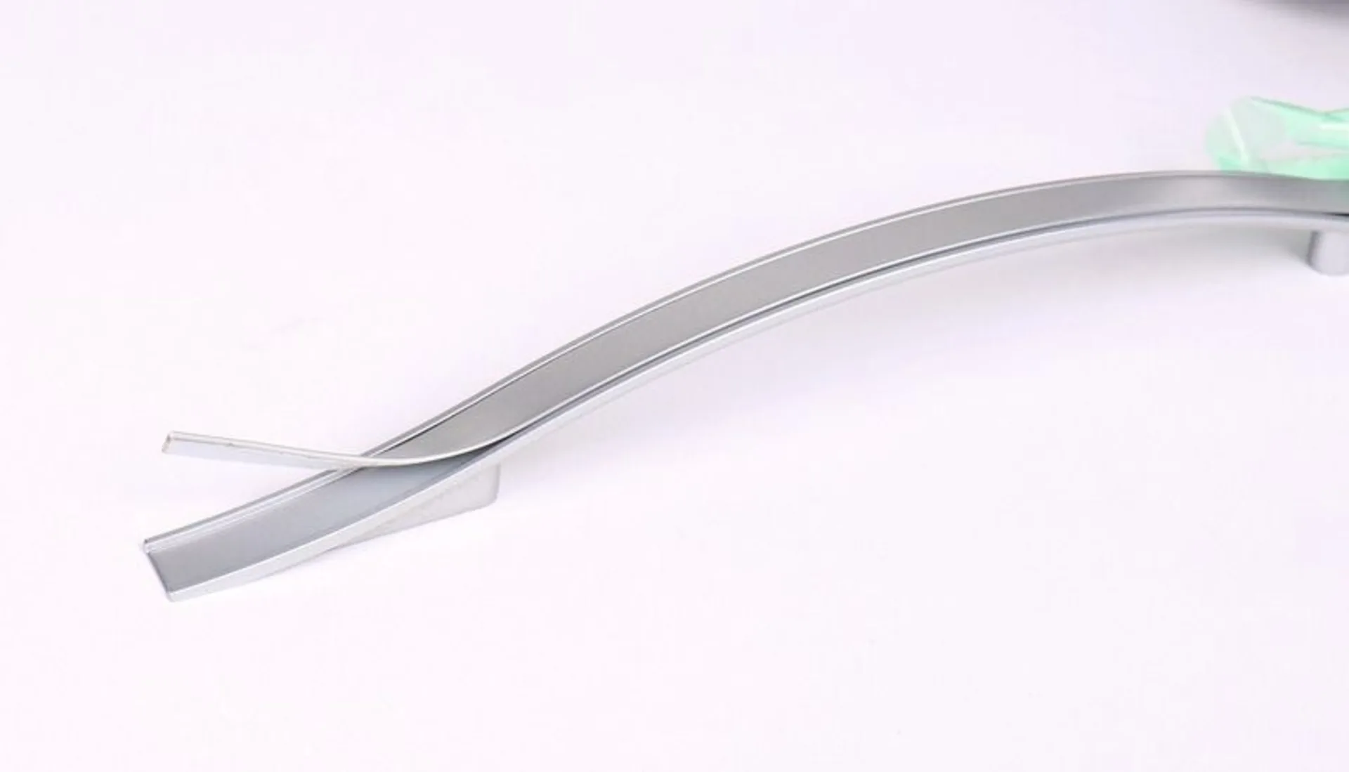 Schrankgriff Silber matt lackiert, Länge 160mm