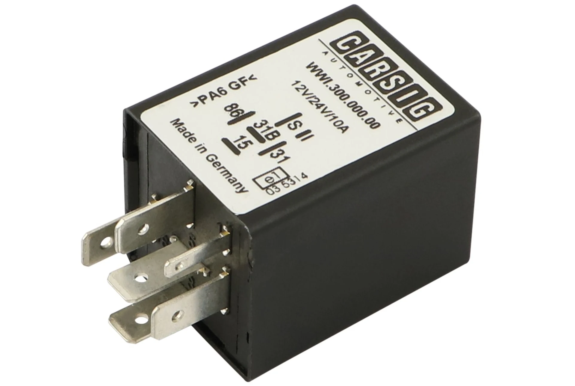 Wisch-Intervallrelais 9-30V programmierbar von 3-20s