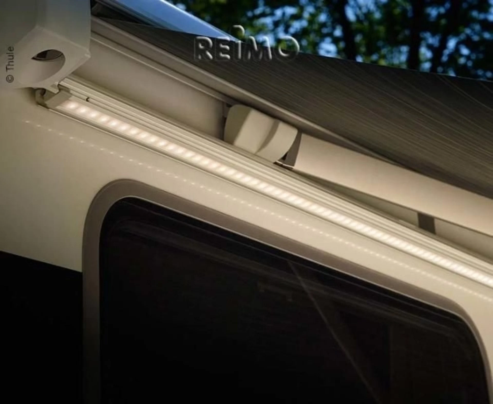 Rail de montage pour tente/lED 4m,argent,pour TO5200