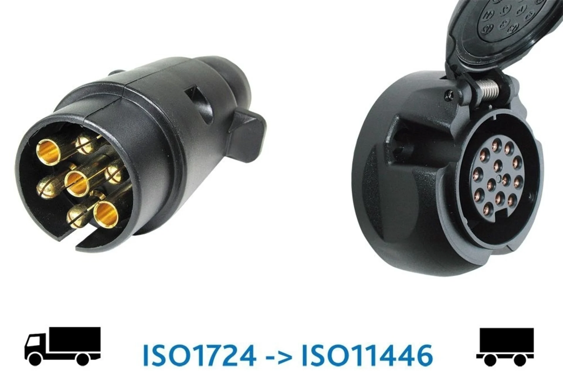 Adapter 7- auf 13-pol kurz