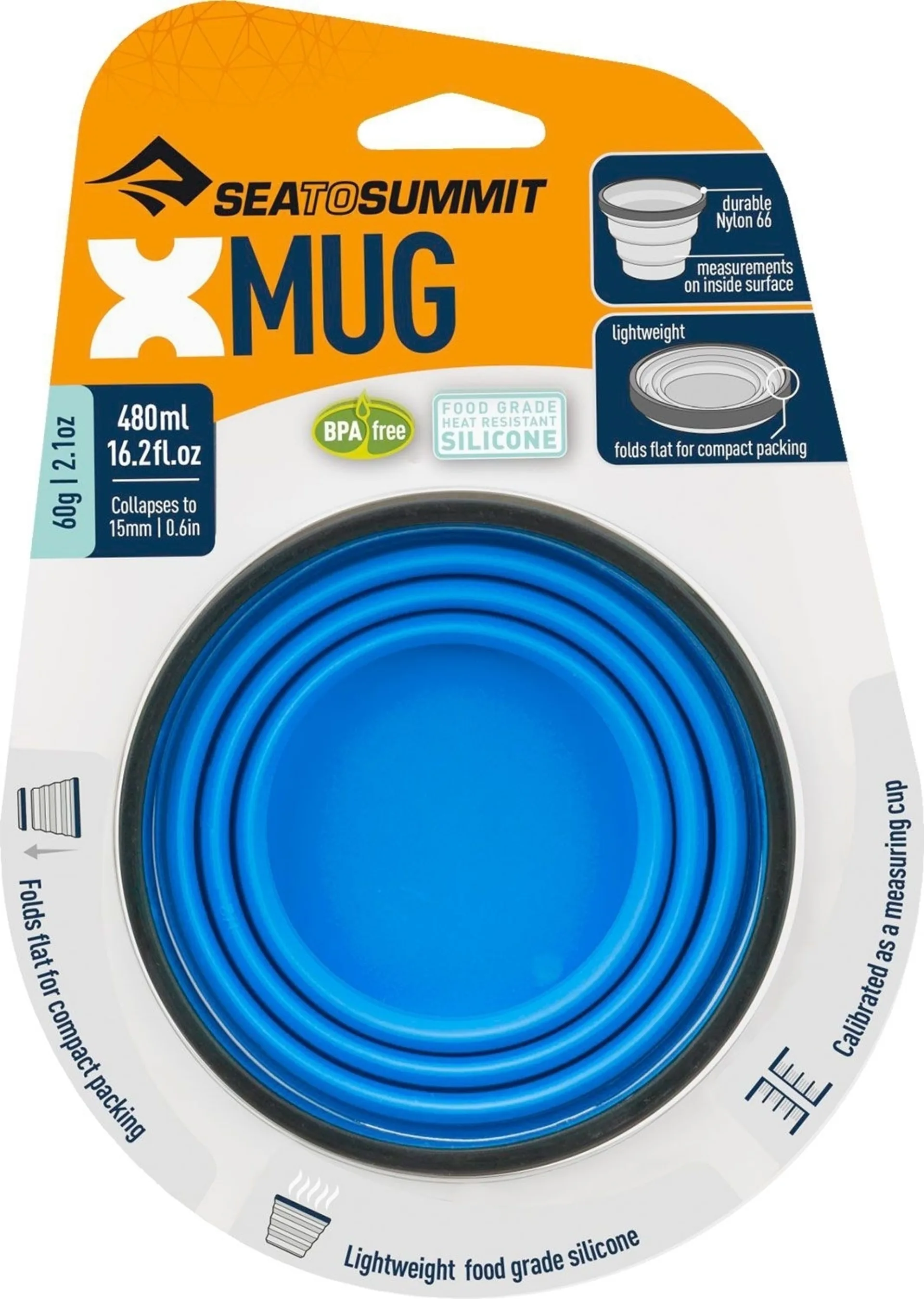 Sea to Summit X-Mug gobelet pliable bleu 480 ml