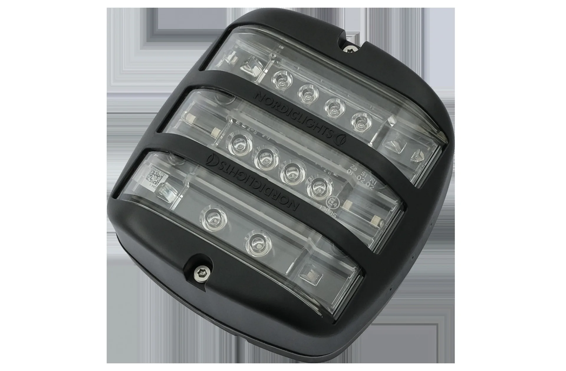 Nordiclights - Dorado N70 LED Schlussleuchte 24 V 121 x 121 x 56 mm, 24 V mit integr. Widerstand