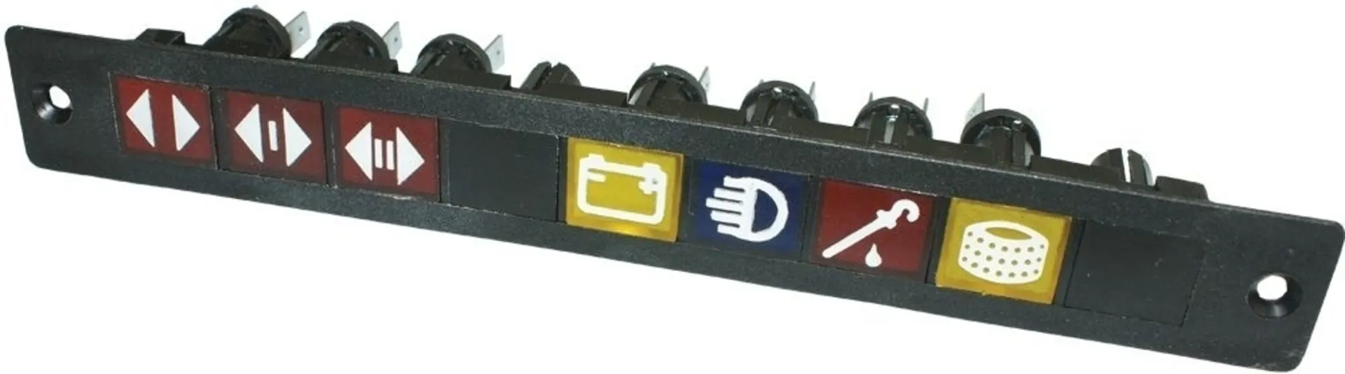 Pneutron Lichtleiste 9-teilig 220 x 28 x 48mm, Einbau: 184.3 x 20mm