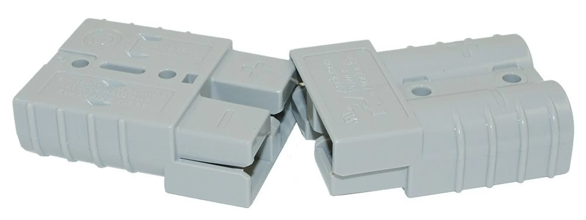 1 Stk. Stecker Anderson Power 2-pol -6 mm2 grau 2-pol / 6 mm2 / 25 A / 5 x 3.5 cm