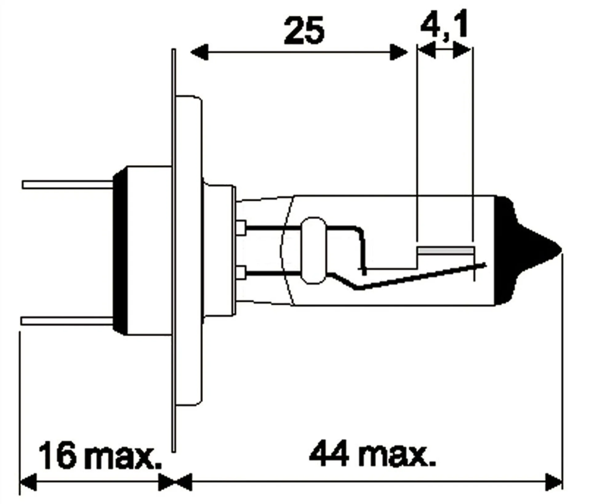 Jahn Glühlampe H7 24 V 70 W PX26d H7 24 V 70 W Erstausrüster-Qualität!