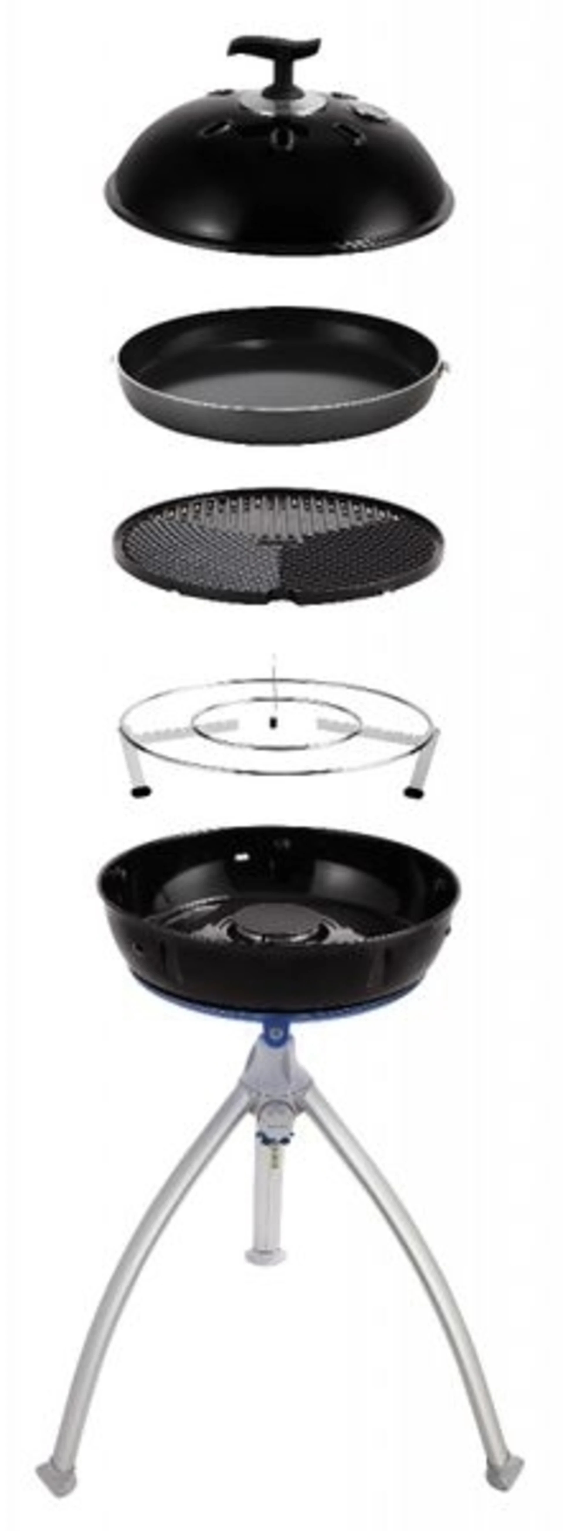 Gasgrill Grillo Chef BBQ/Pan 30mbar, inkl. Grillro