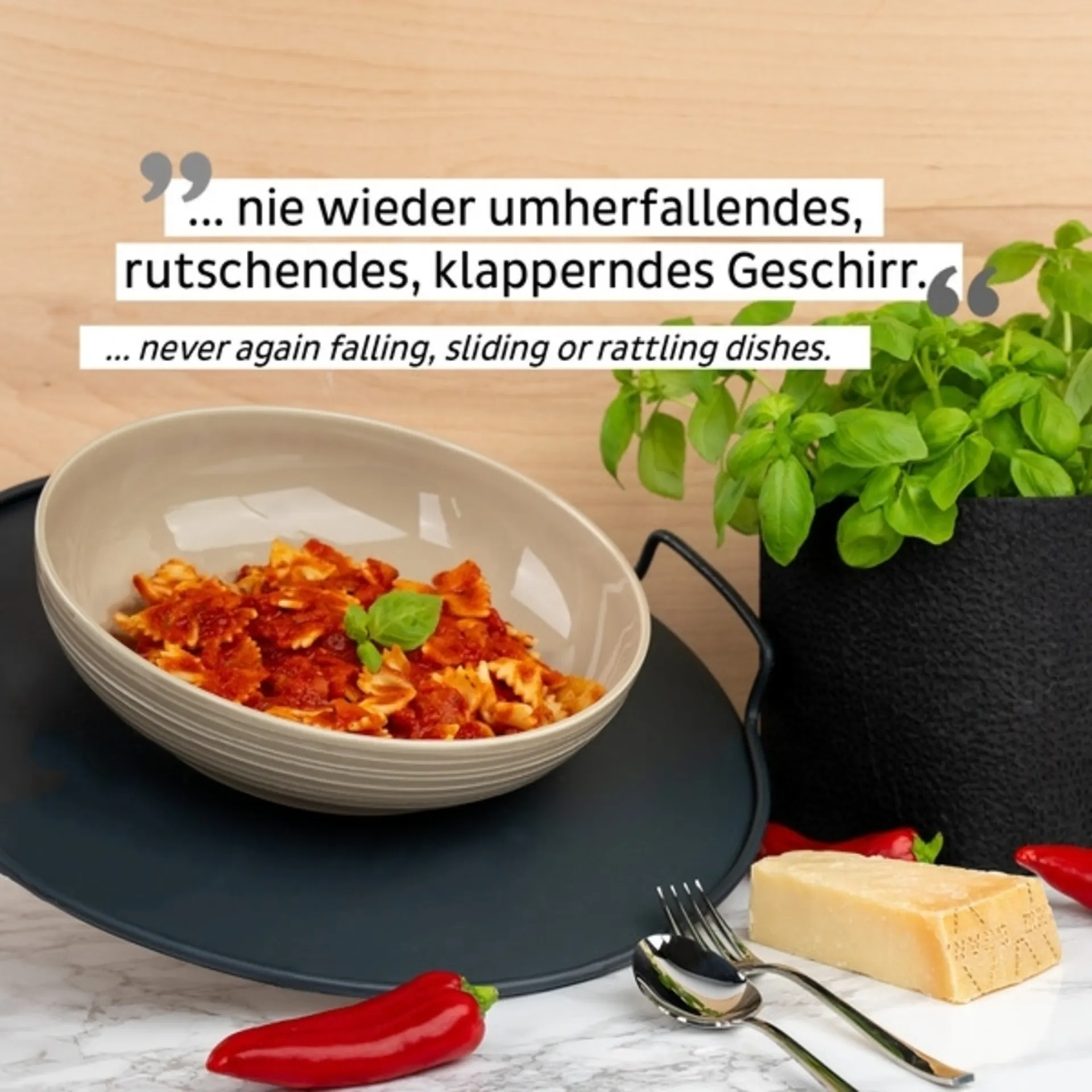 Porzellan Magnet-Food-Bowl - Elfenbein Porzellan Magnet-Food-Bowl - Elfenbein
