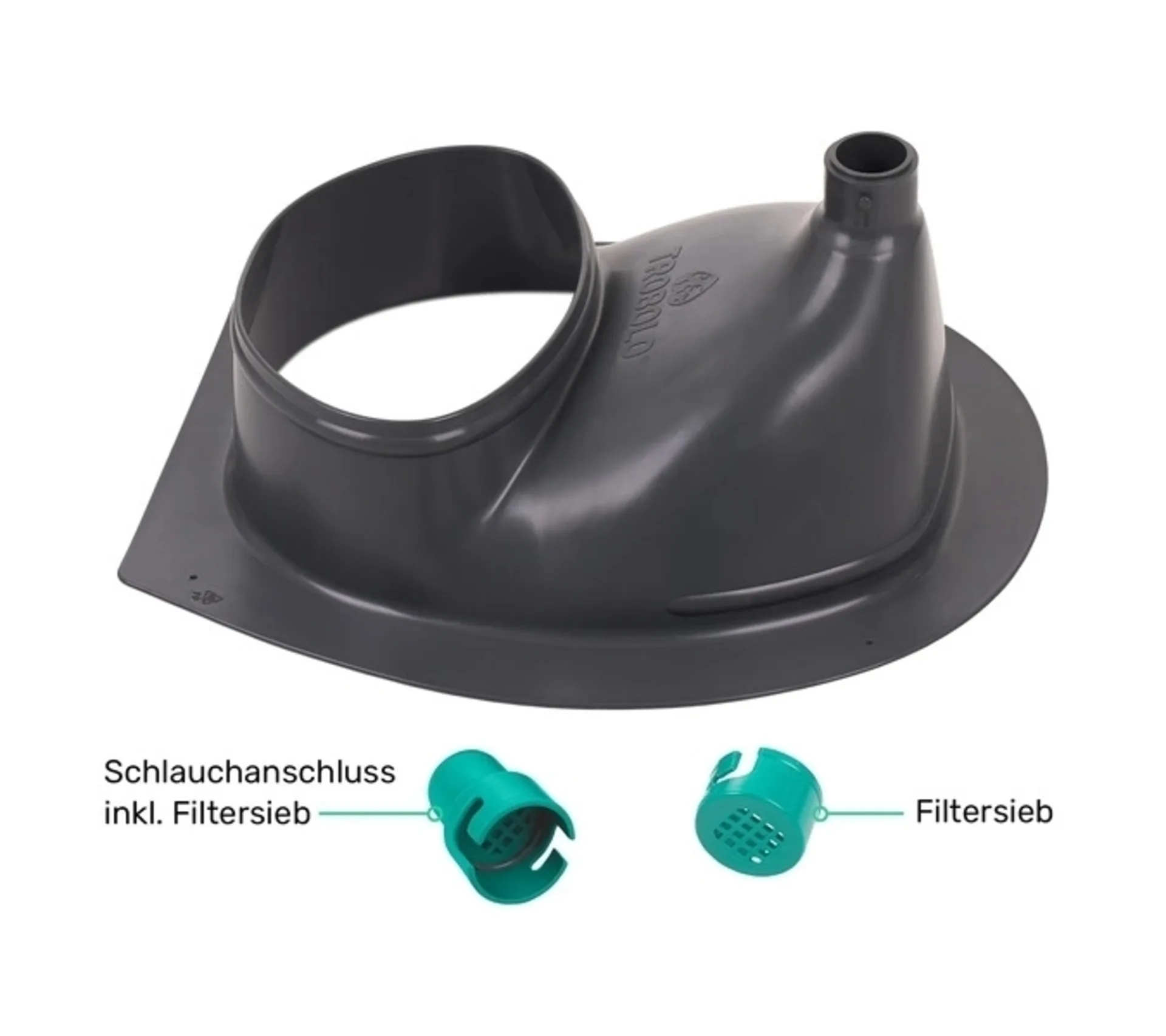 Trenntoiletten Einsatz - Grau
