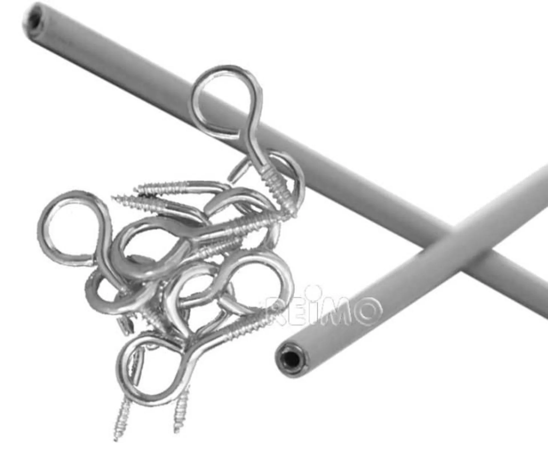 Gardinenbefestigungs-Set mit 10 m Spannfix