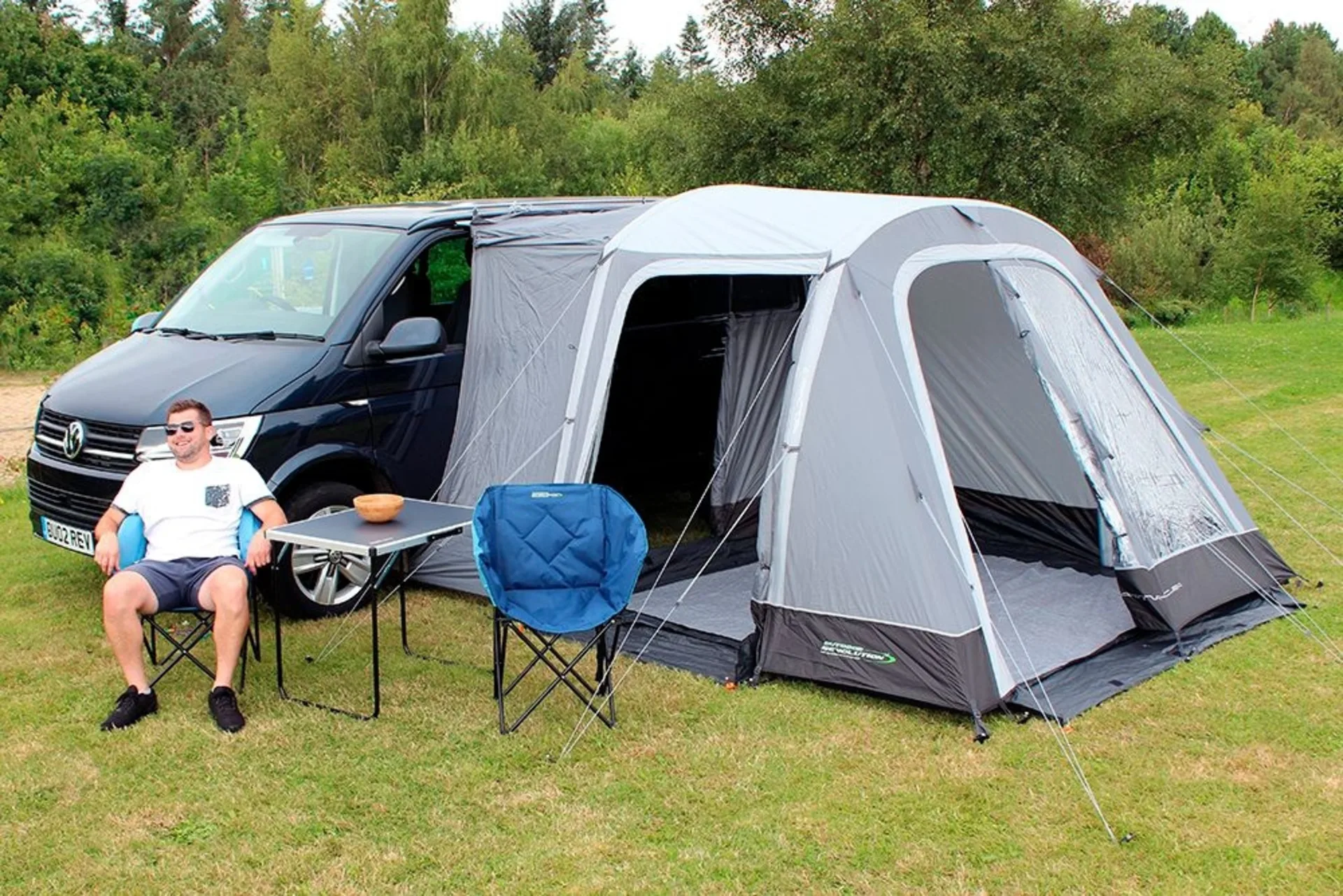 Outdoor Revolution Cayman Cuba Air Auvent gonflable Mid 210 à 255 cm