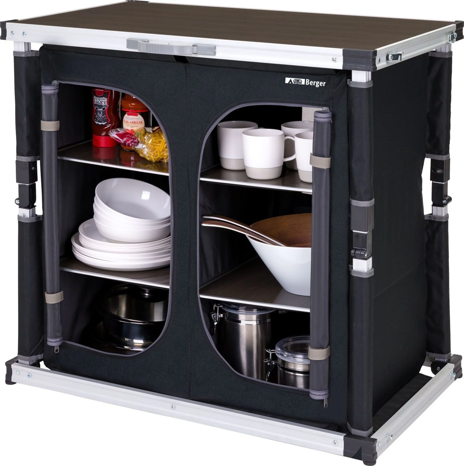 Berger Tampere Kofferbox / Campingschrank faltbar M