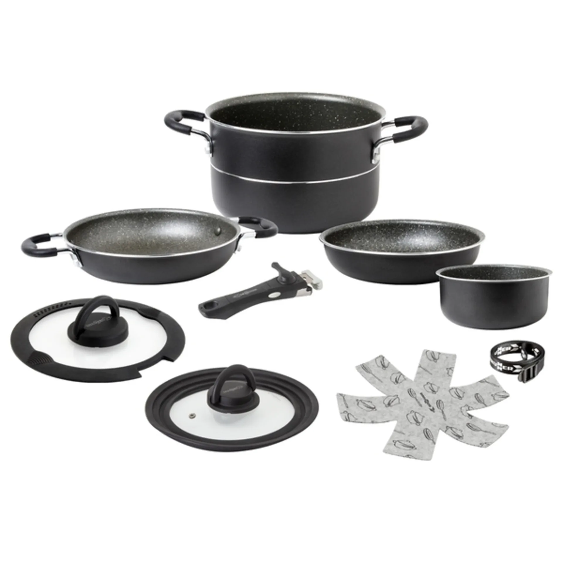 Brunner Ø 20 cm Pirate Vacublock Kochtopfset 8-tlg.