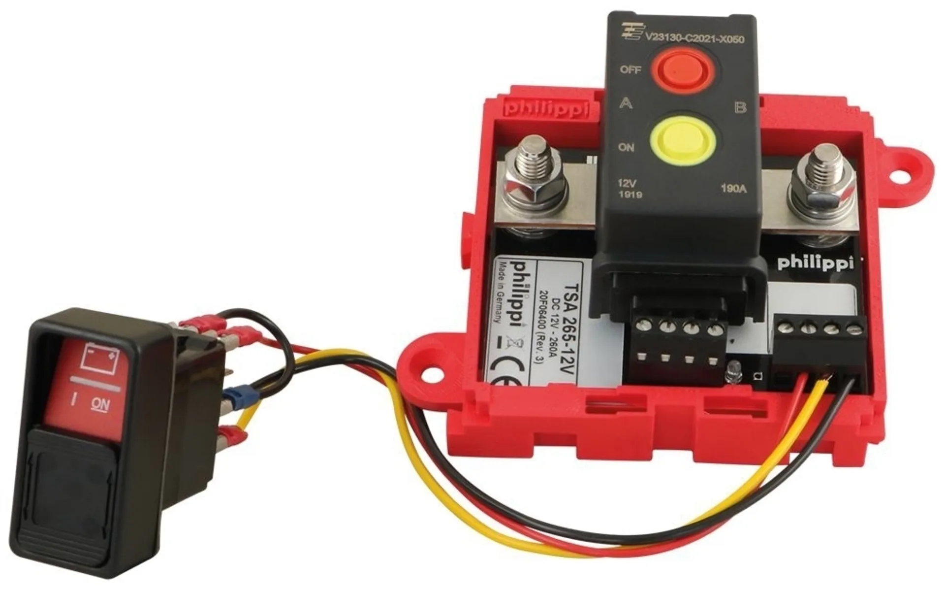 Schalter zu Batterie-Trennschalter FBR/TSA/TSR