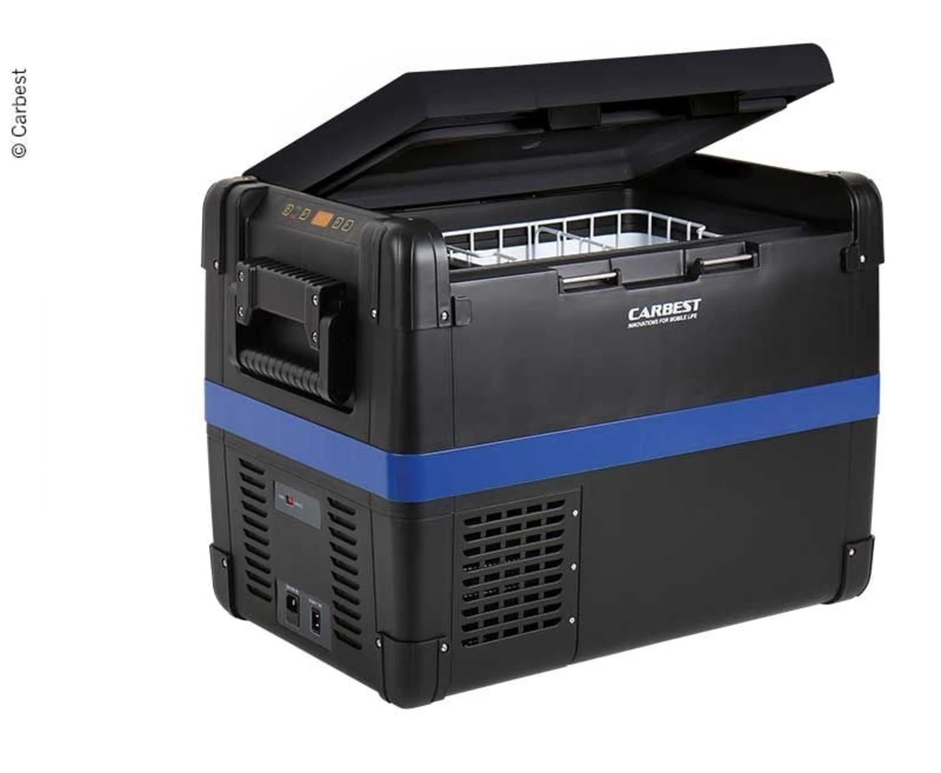 Carbest MaxiFreezer 40 Liter Kompressorkühlbox mit Kühl- und Gefrierfach