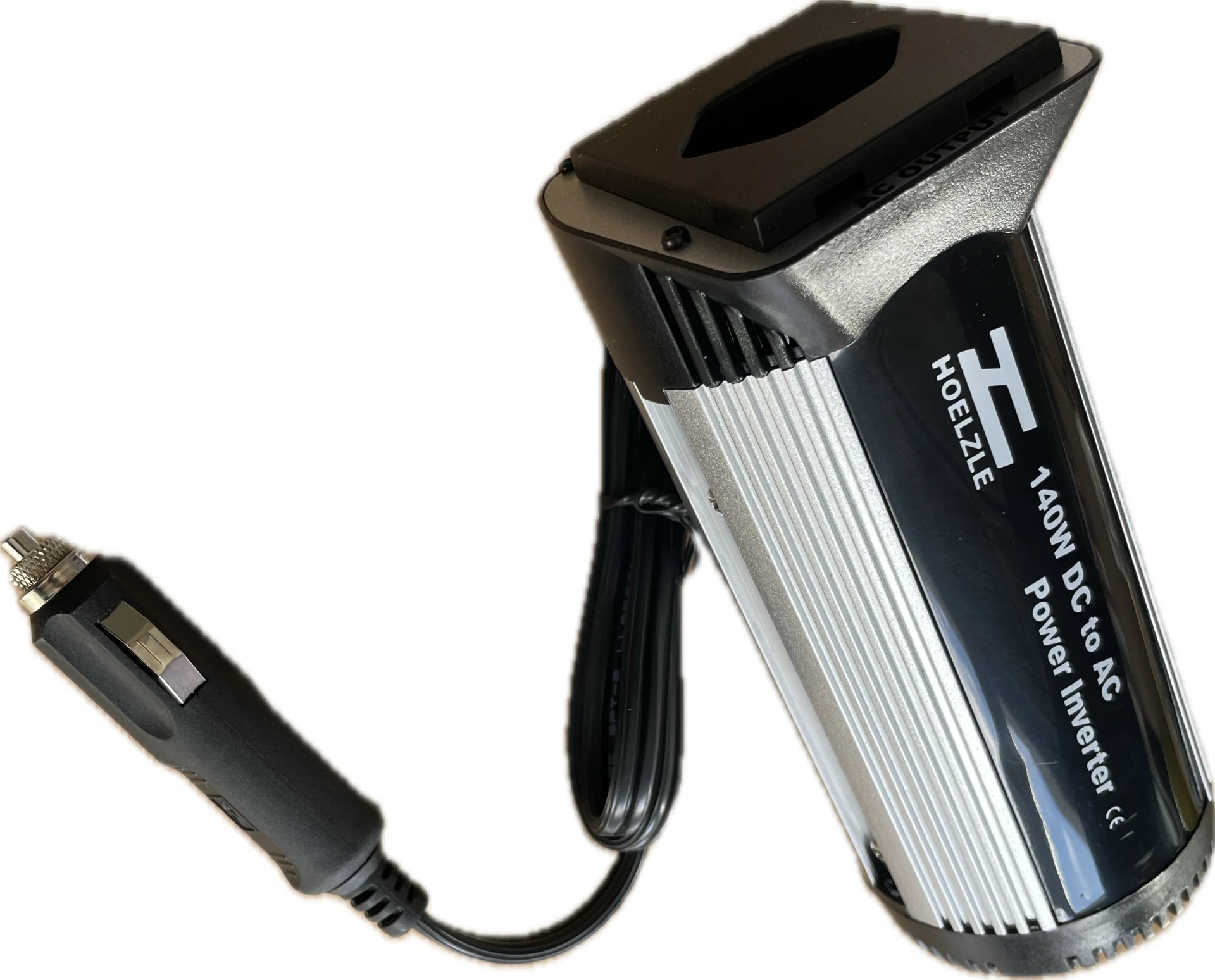 Wechselrichter 12 -> 230 V 140 W ø 70 x 160 mm, modifizierte Sinusspannung