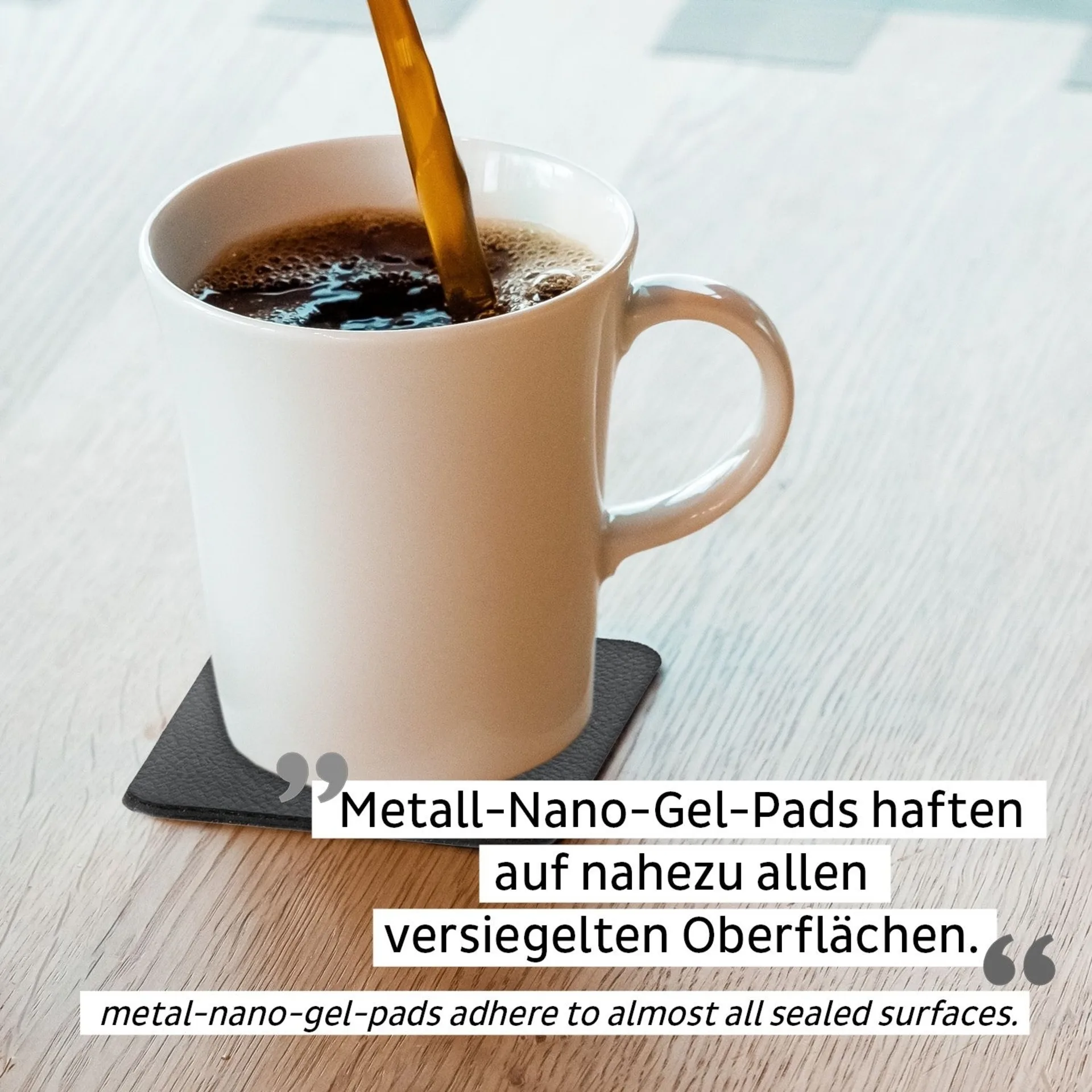 Silwy Magnet-Tassen "Camping" 2er-Set inkl. Metall-Nano-Pads