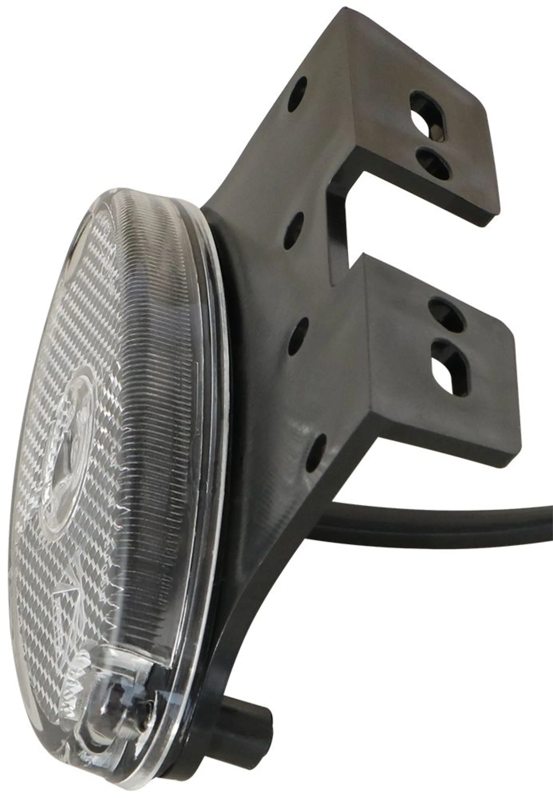 Aspöck - Flatpoint II LED weiss 12 V 102 x 46 mm, mit Z-Halter, Kabel 0.5 m DC