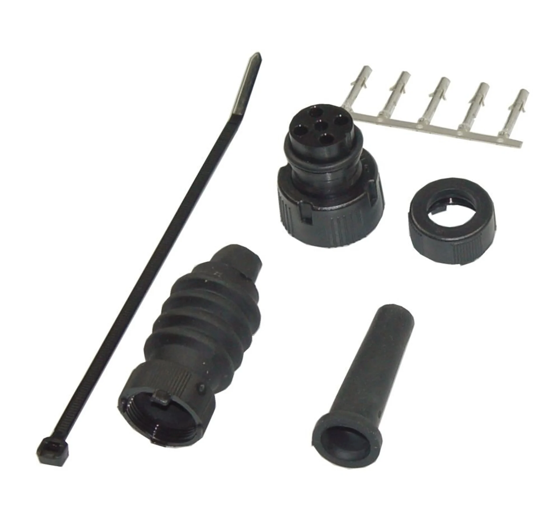 Anschlussstecker 5-pol Buchsengehäuse 5-pol Buchse Anschlussstecker 5-pol Buchsengehäuse 5-pol Buchse