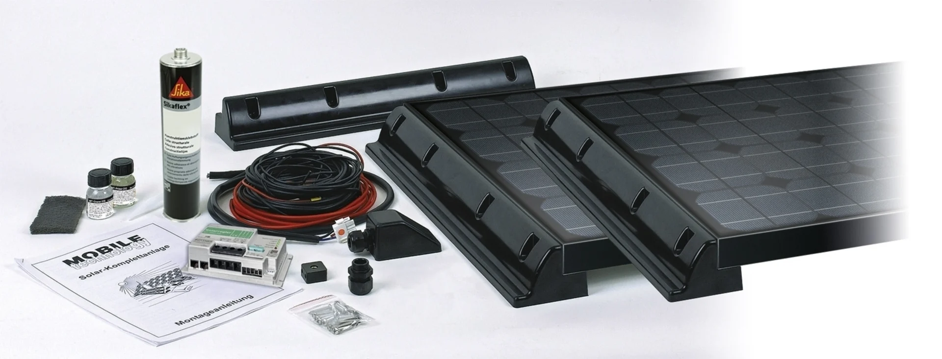 Büttner Elektronik Power Line MT 340-2 Solar-Komplettanlage 2 x 170 W
