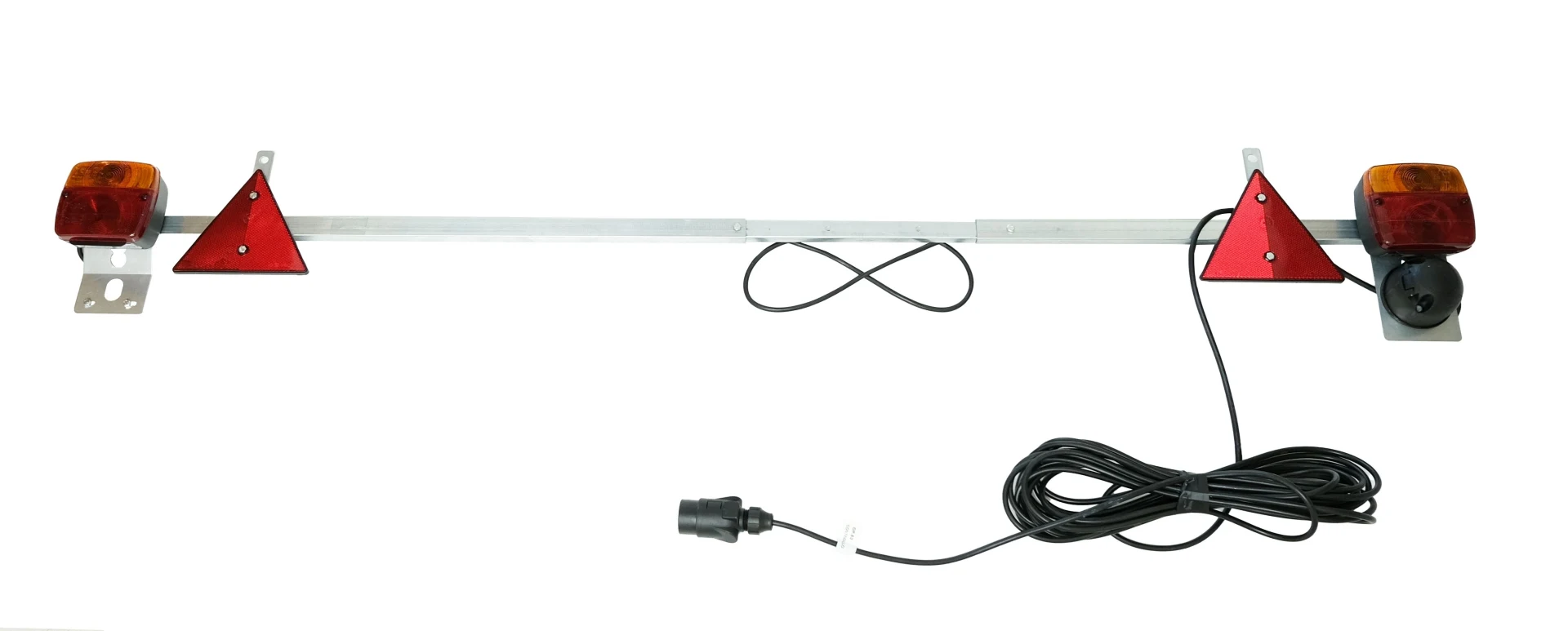 AJBA - Lichtschiene ausziehbar m. Kabel 10m 1.4-2.1m Breite/7-pol Dose/Nr-Halter AJBA - Lichtschiene ausziehbar m. Kabel 10m 1.4-2.1m Breite/7-pol Dose/Nr-Halter
