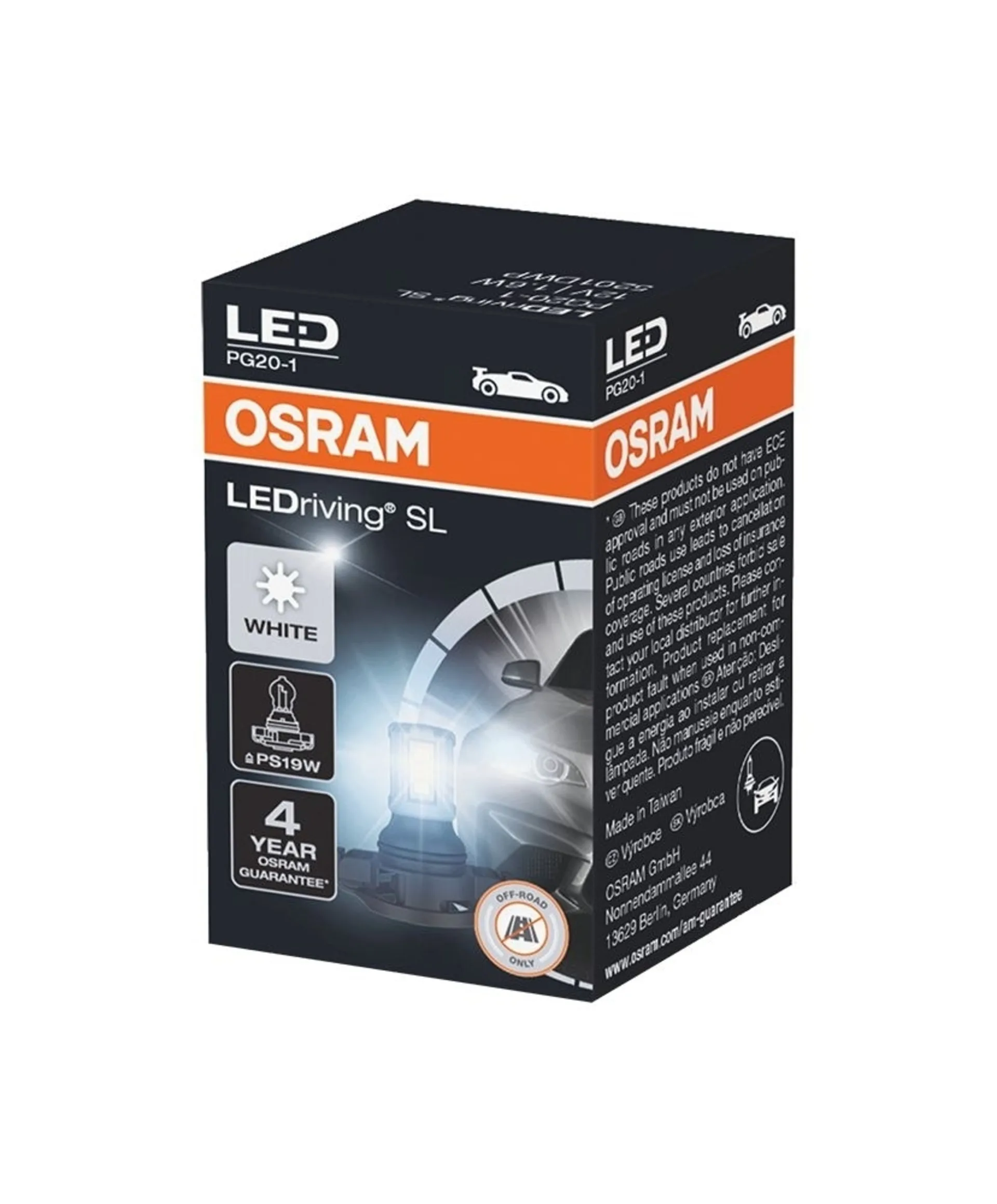 OSRAM Glühlampe LED 12 V PS19W